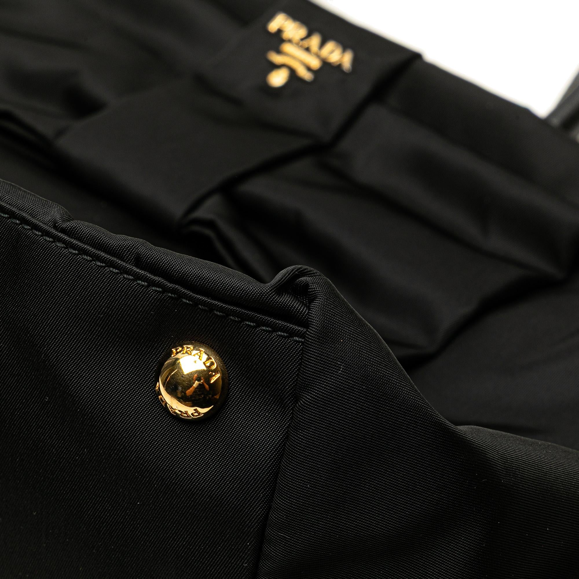 Prada Tessuto Fiocco Bow Tote