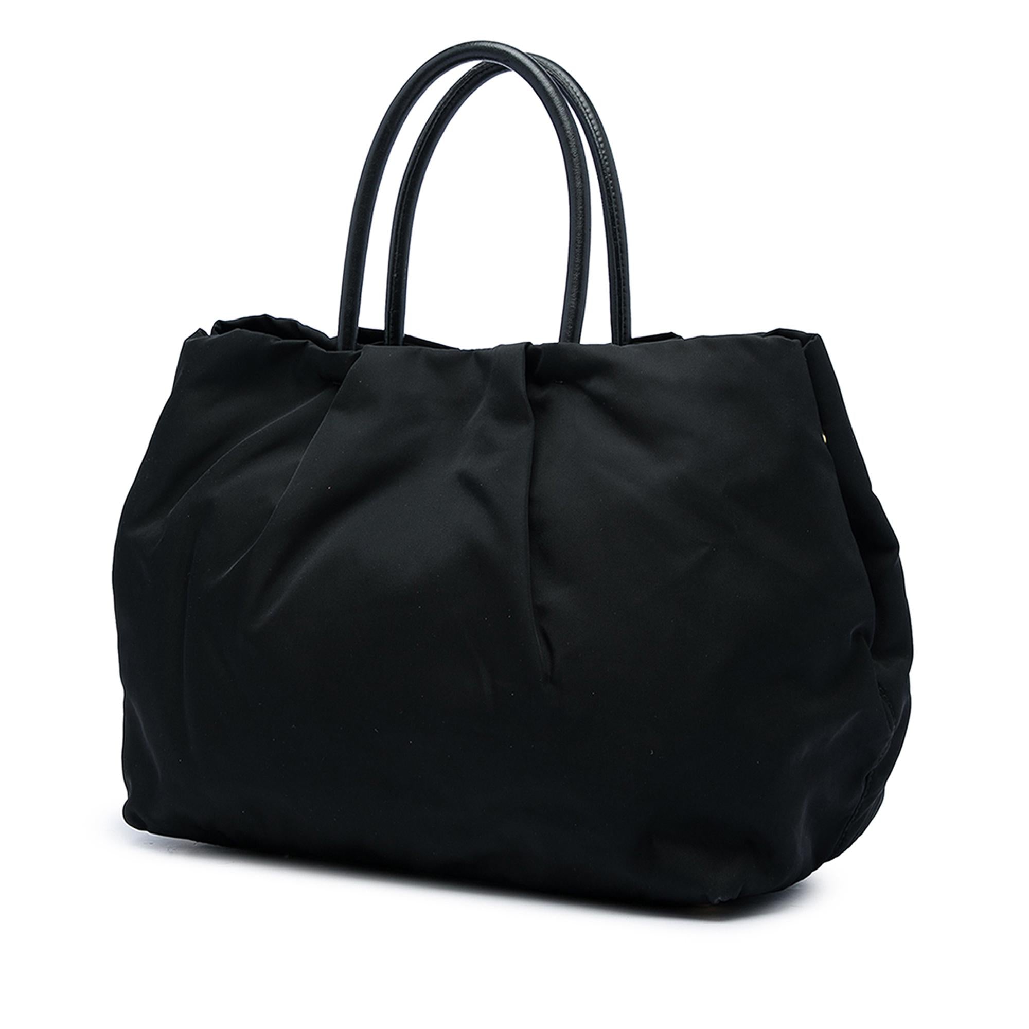 Prada Tessuto Fiocco Bow Tote