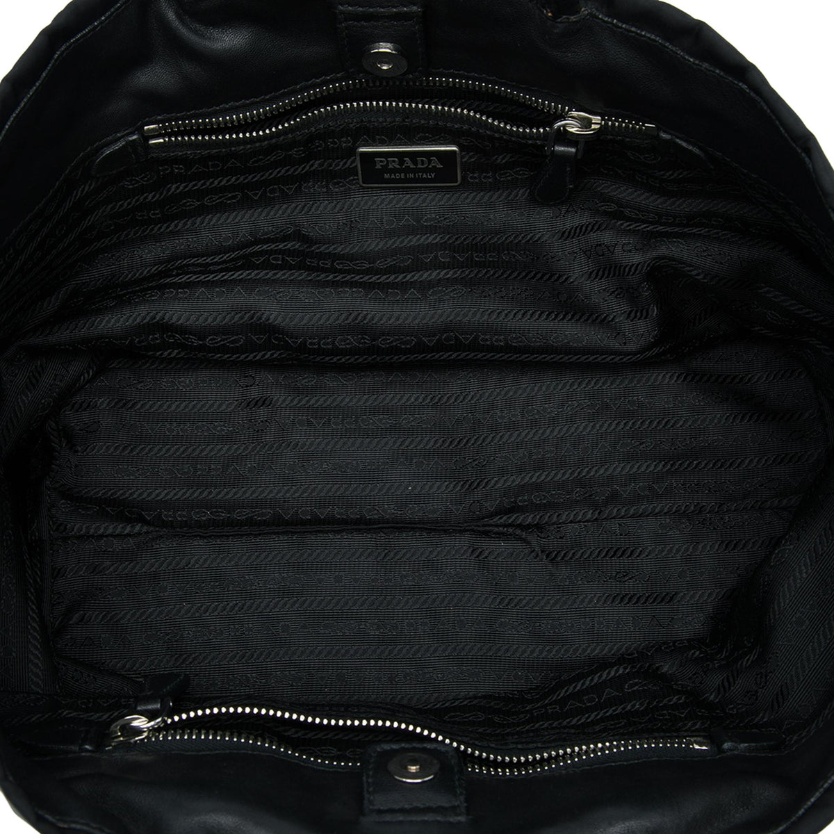 Prada Tessuto Fiocco Bow Tote
