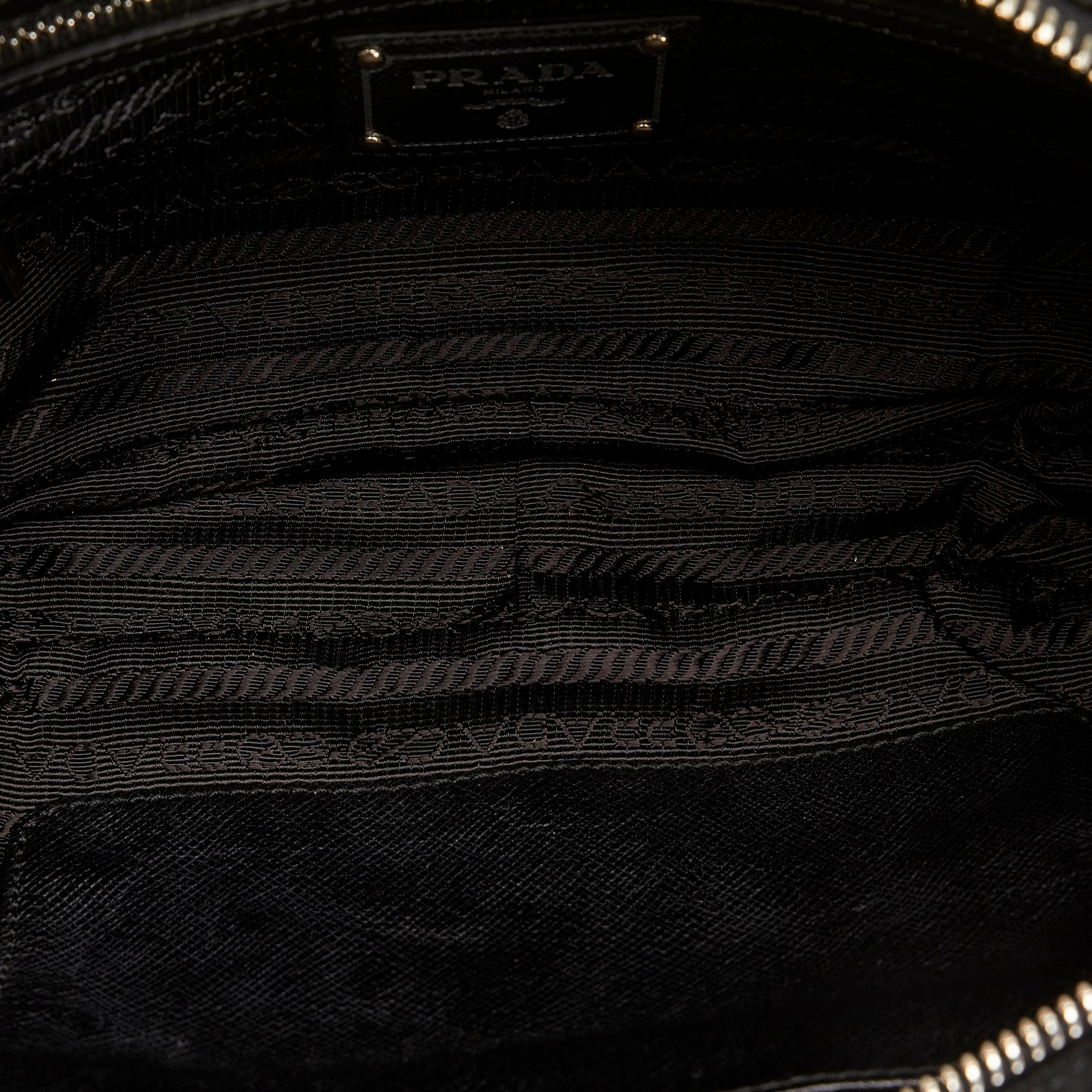 Prada Tessuto Gaufre Chain Satchel (SHG-FCxtXs)