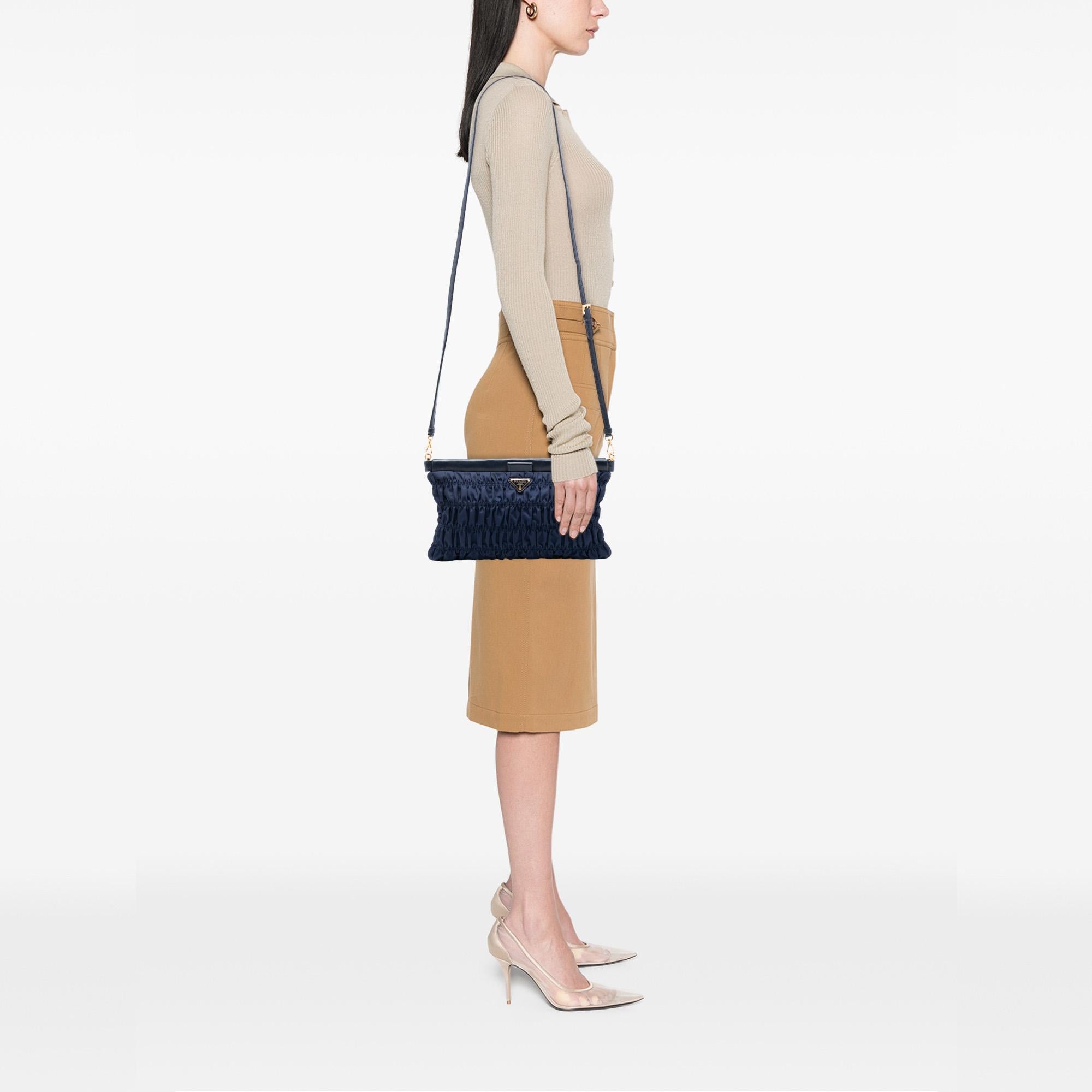 Prada Tessuto Gaufre Crossbody