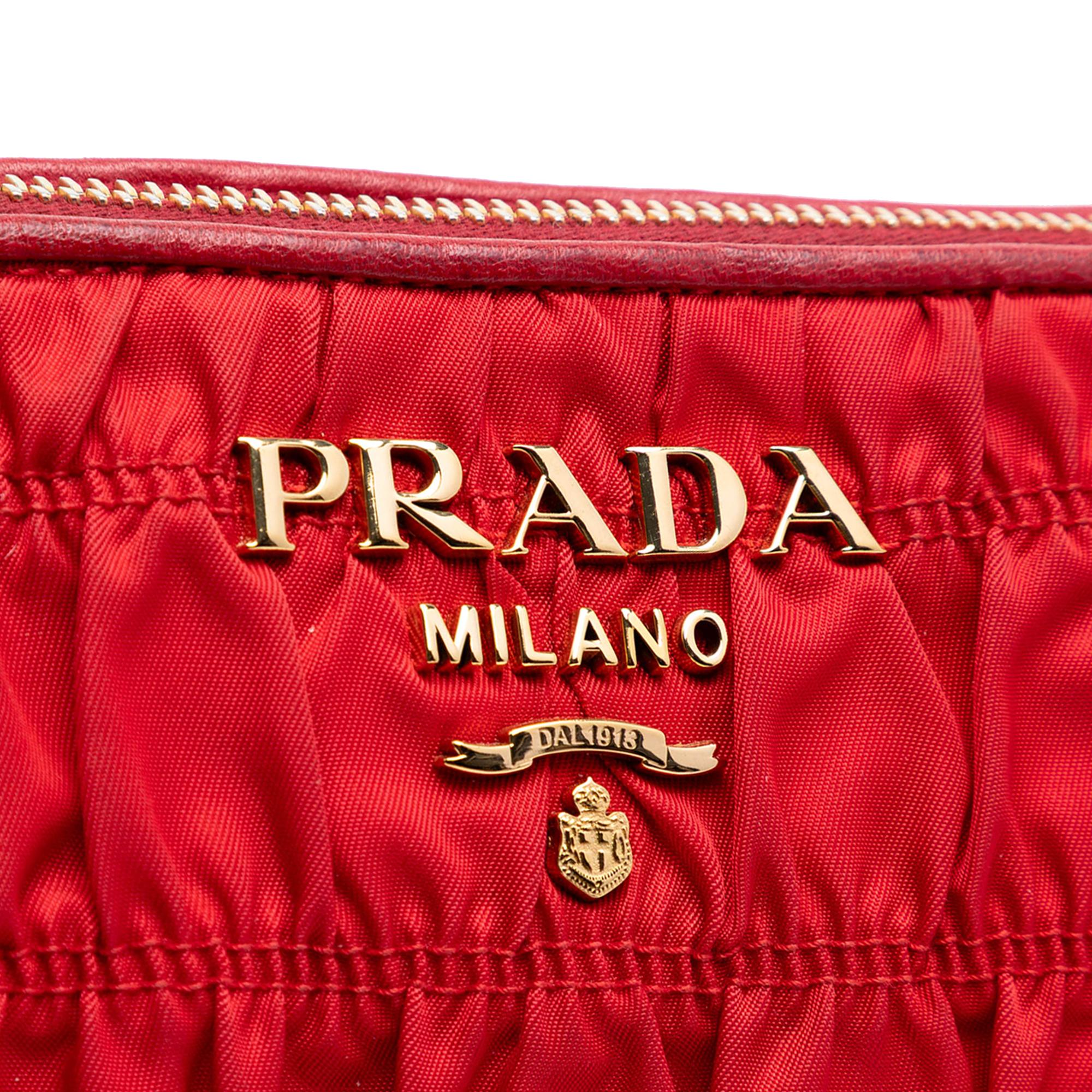 Prada Tessuto Gaufre Crossbody