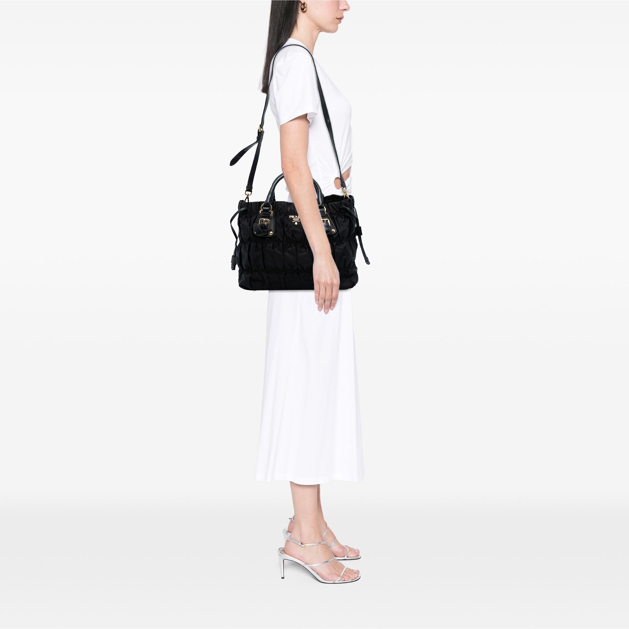 Prada Tessuto Gaufre Satchel