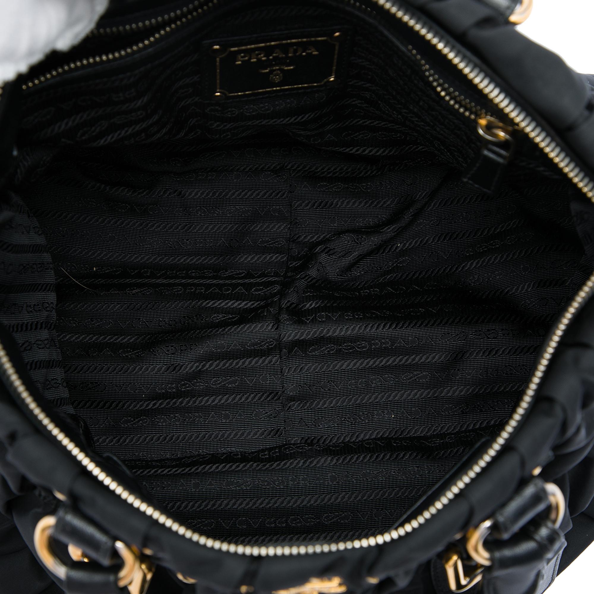 Prada Tessuto Gaufre Satchel
