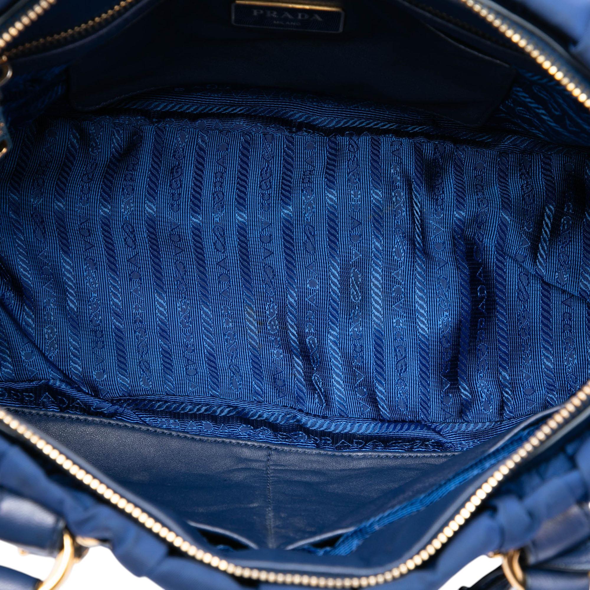 Prada Tessuto Gaufre Satchel