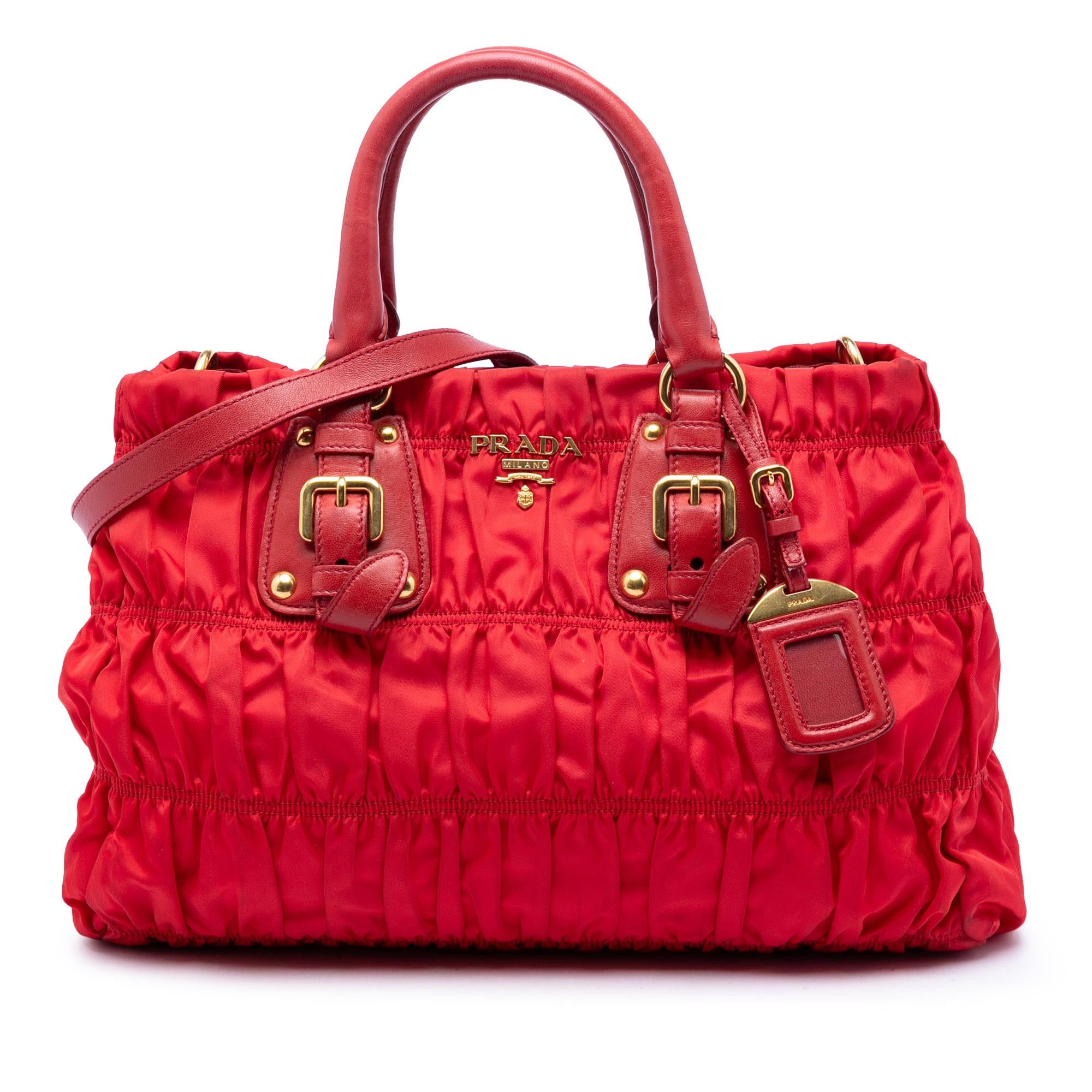Prada Tessuto Gaufre Satchel