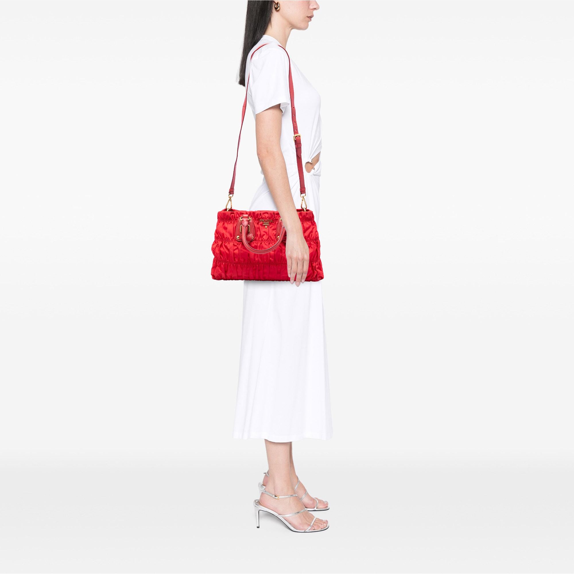 Prada Tessuto Gaufre Satchel