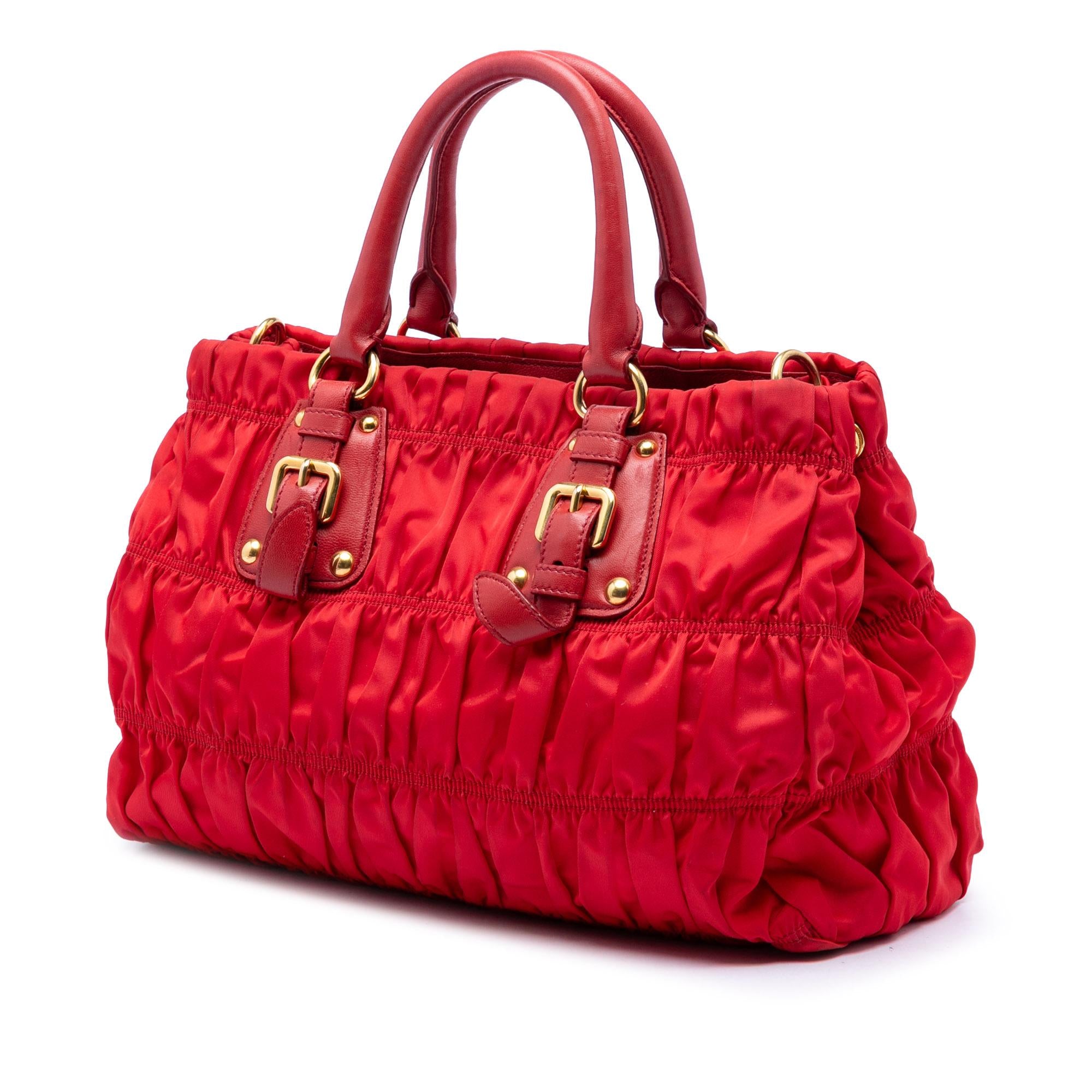 Prada Tessuto Gaufre Satchel