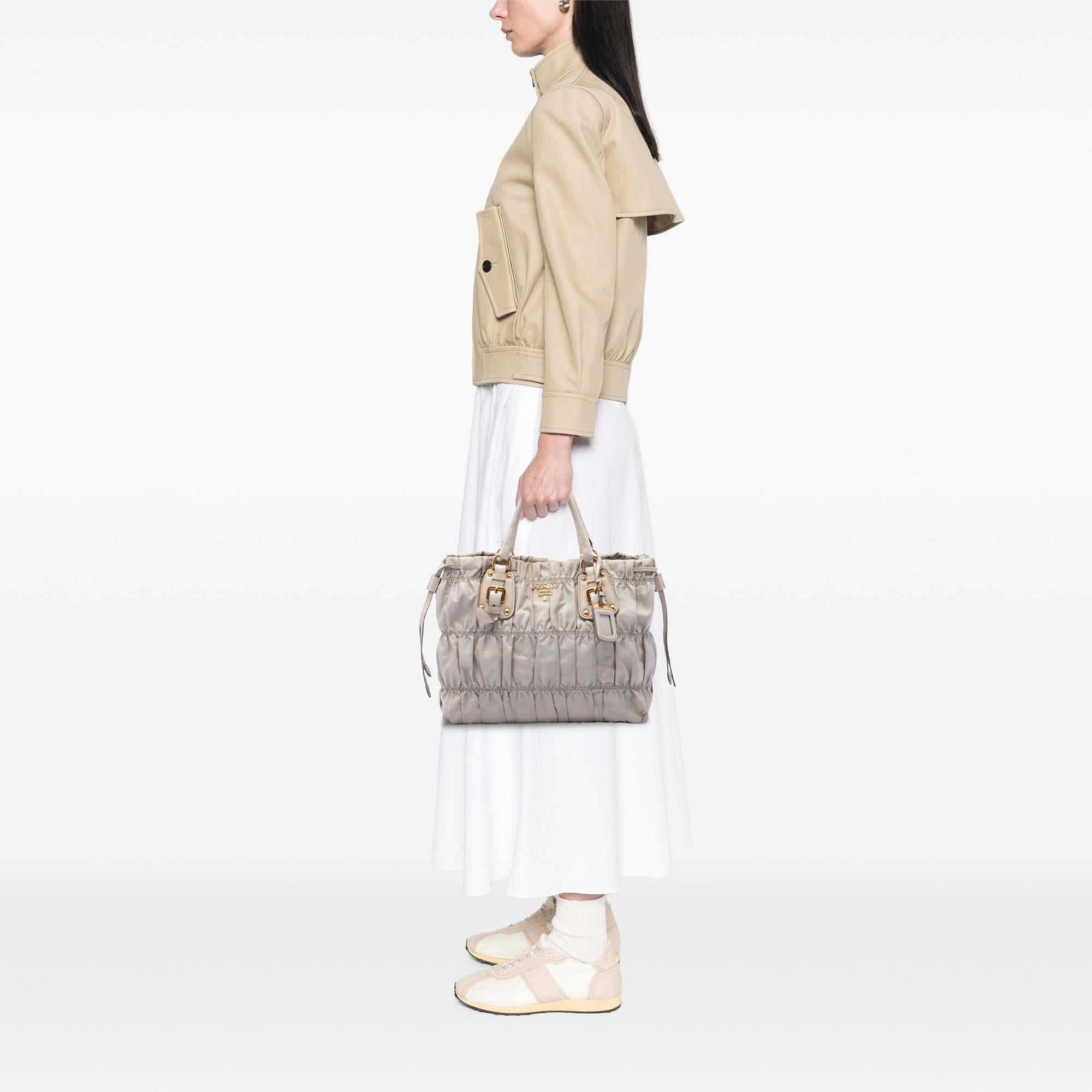 Prada Tessuto Gaufre Satchel