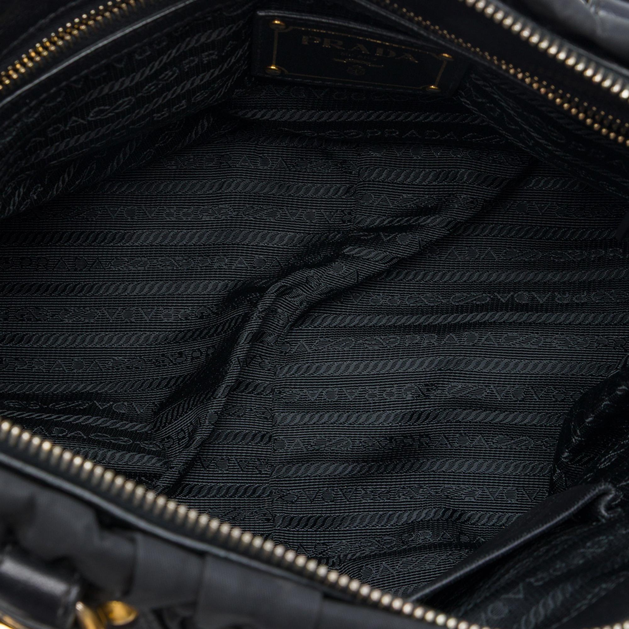 Prada Tessuto Gaufre Satchel