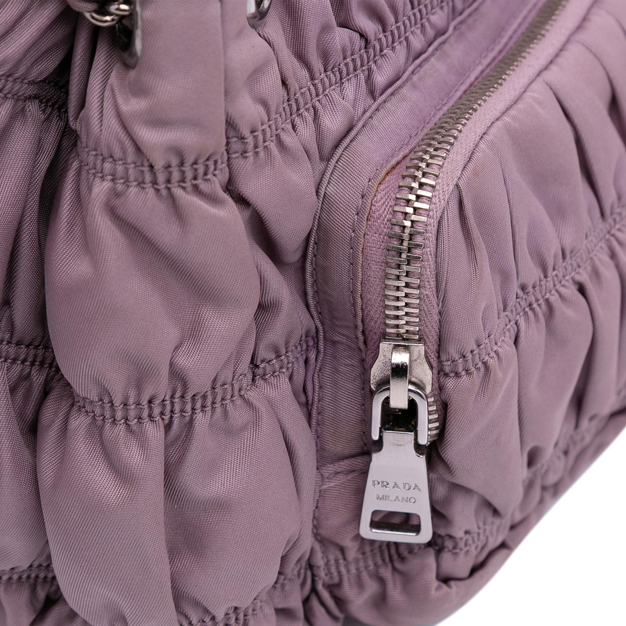 Prada Tessuto Gaufre Shoulder Bag