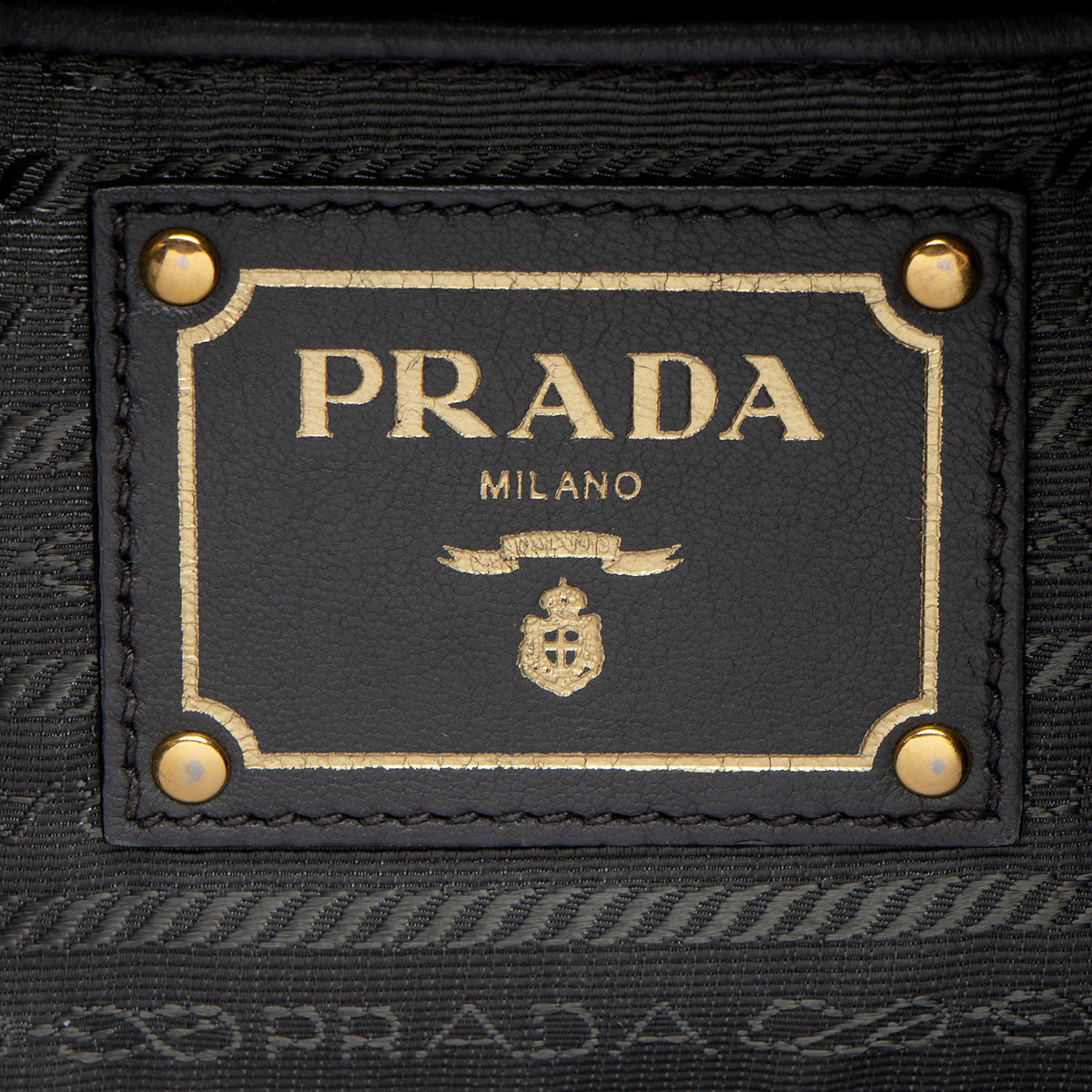 Prada Tessuto Gaufre Tote
