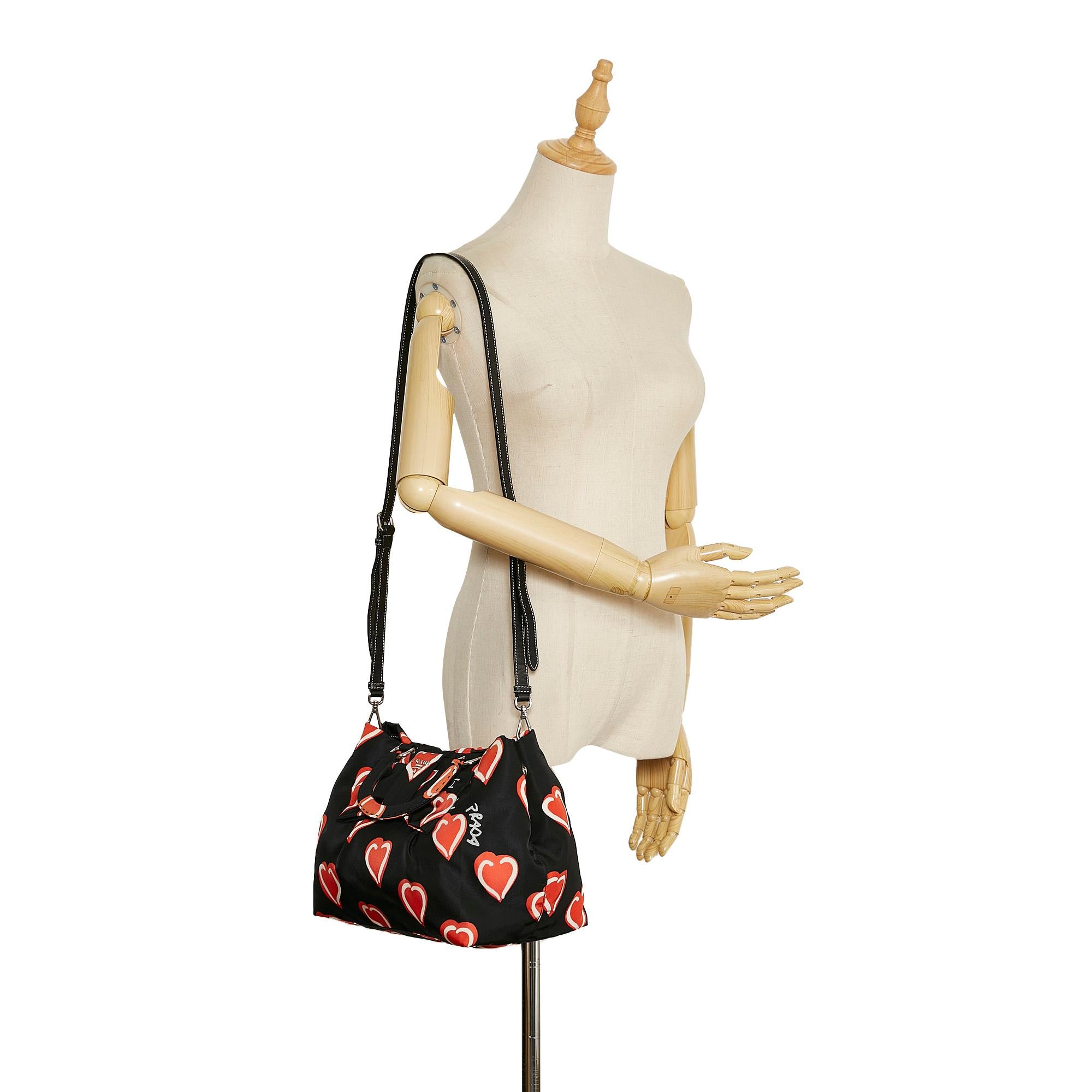 Prada Tessuto Heart Satchel (SHG-pXVWsI)