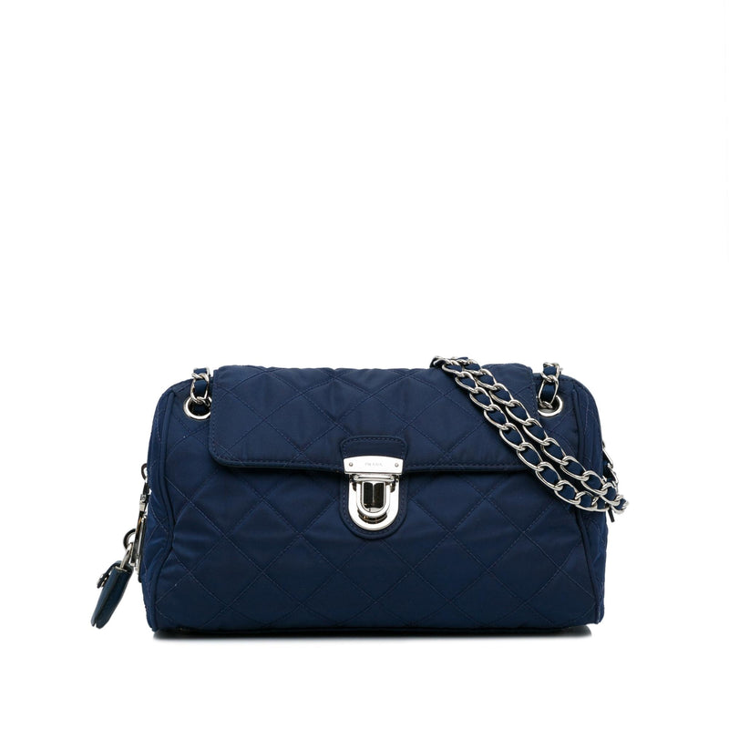 Prada flap shoulder bag cheap