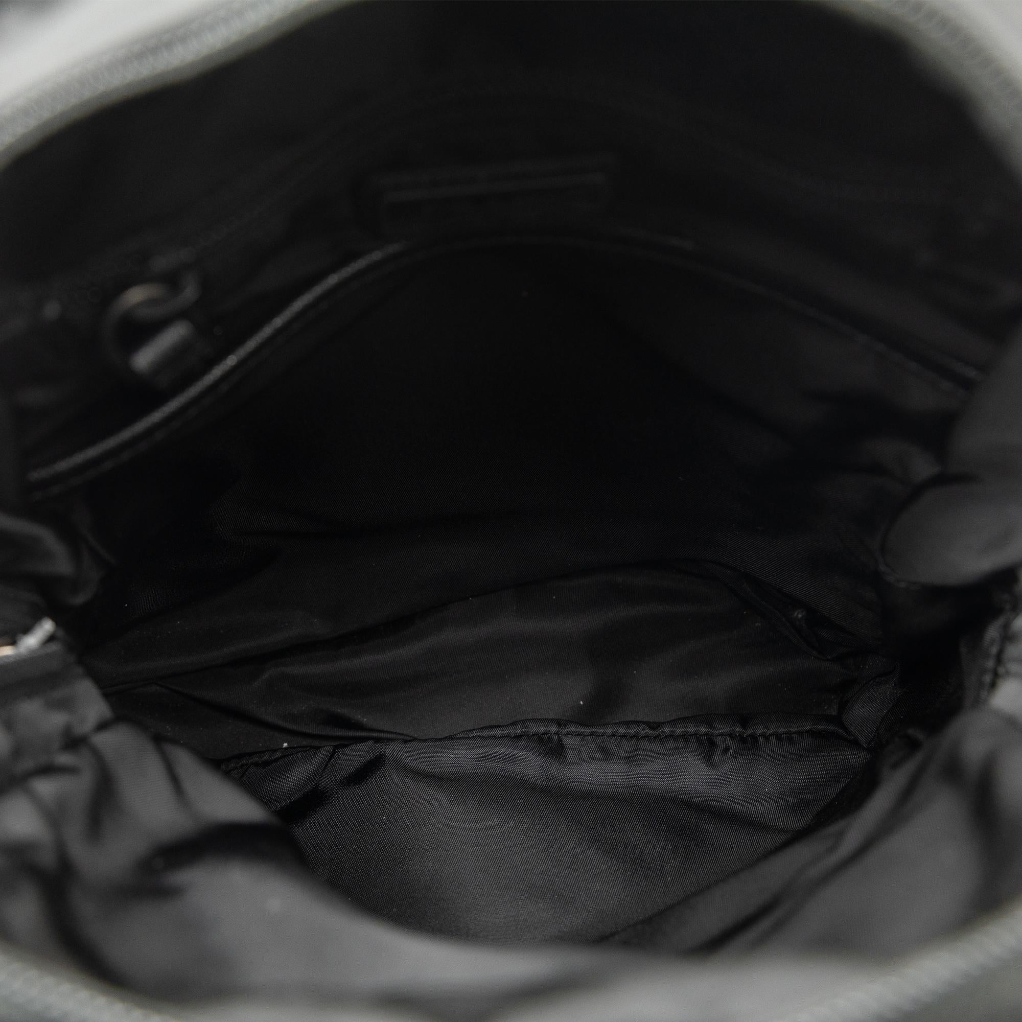 Prada Tessuto Logo Patch Crossbody Bag (SHG-E8Fn5r)