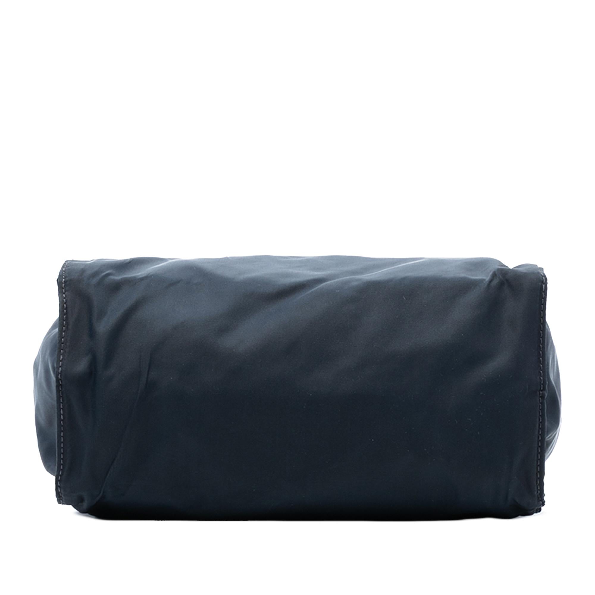 Prada Tessuto Metal Handle Bag