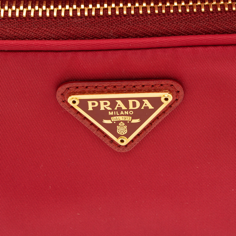 Prada Tessuto Mini Bucket Bag (SHF-eeXwWx)