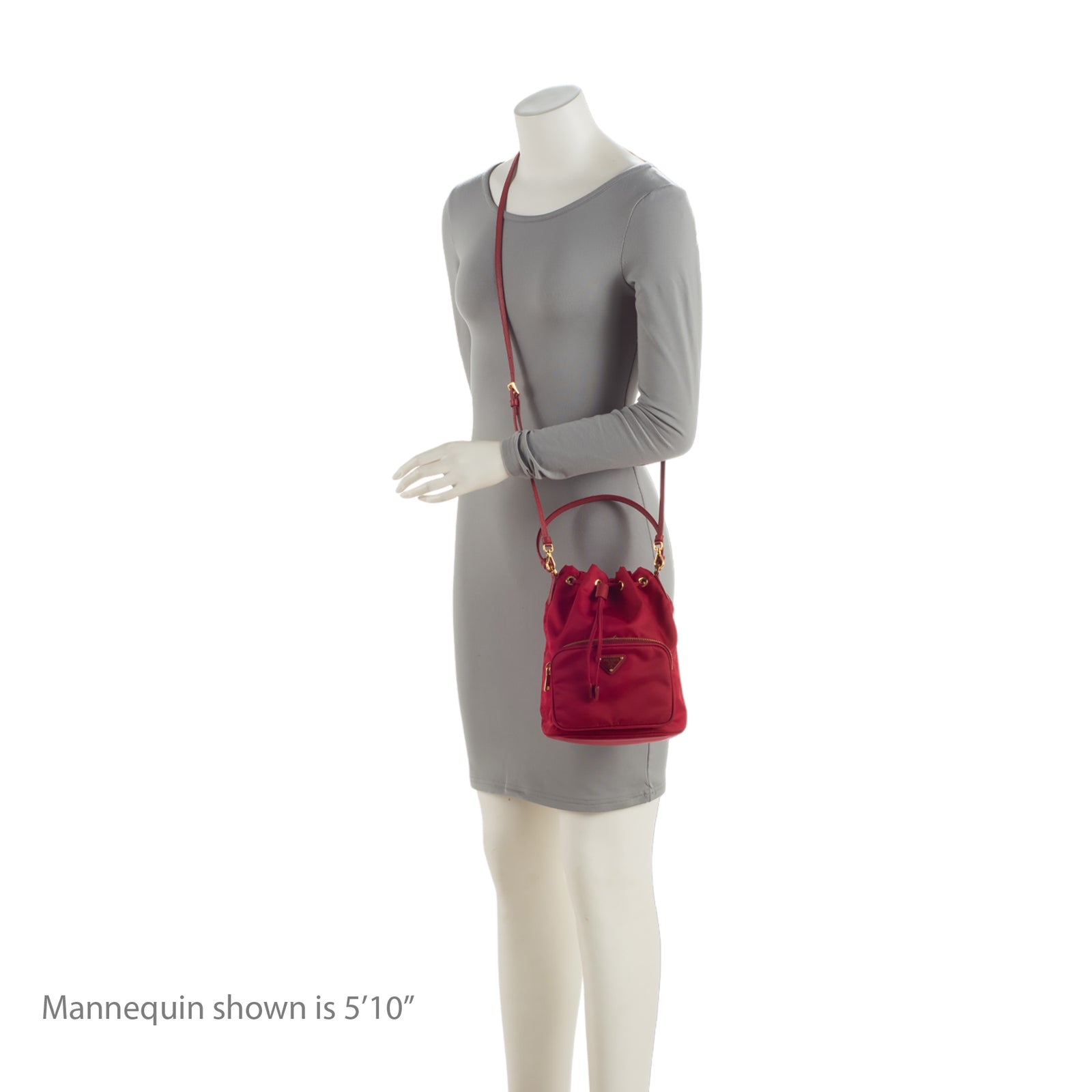 Prada Tessuto Mini Bucket Bag SHF eeXwWx LuxeDH