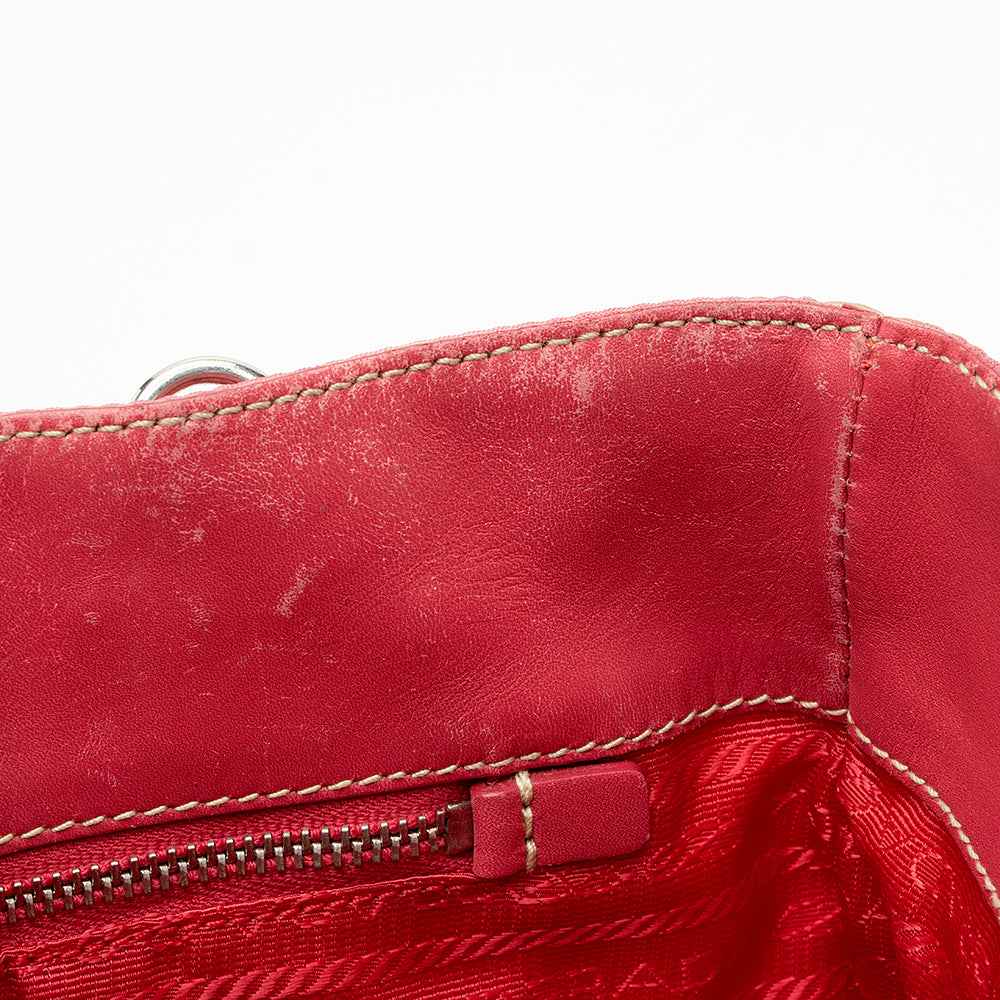 Prada Tessuto Chain Mini Tote (SHF-21723)