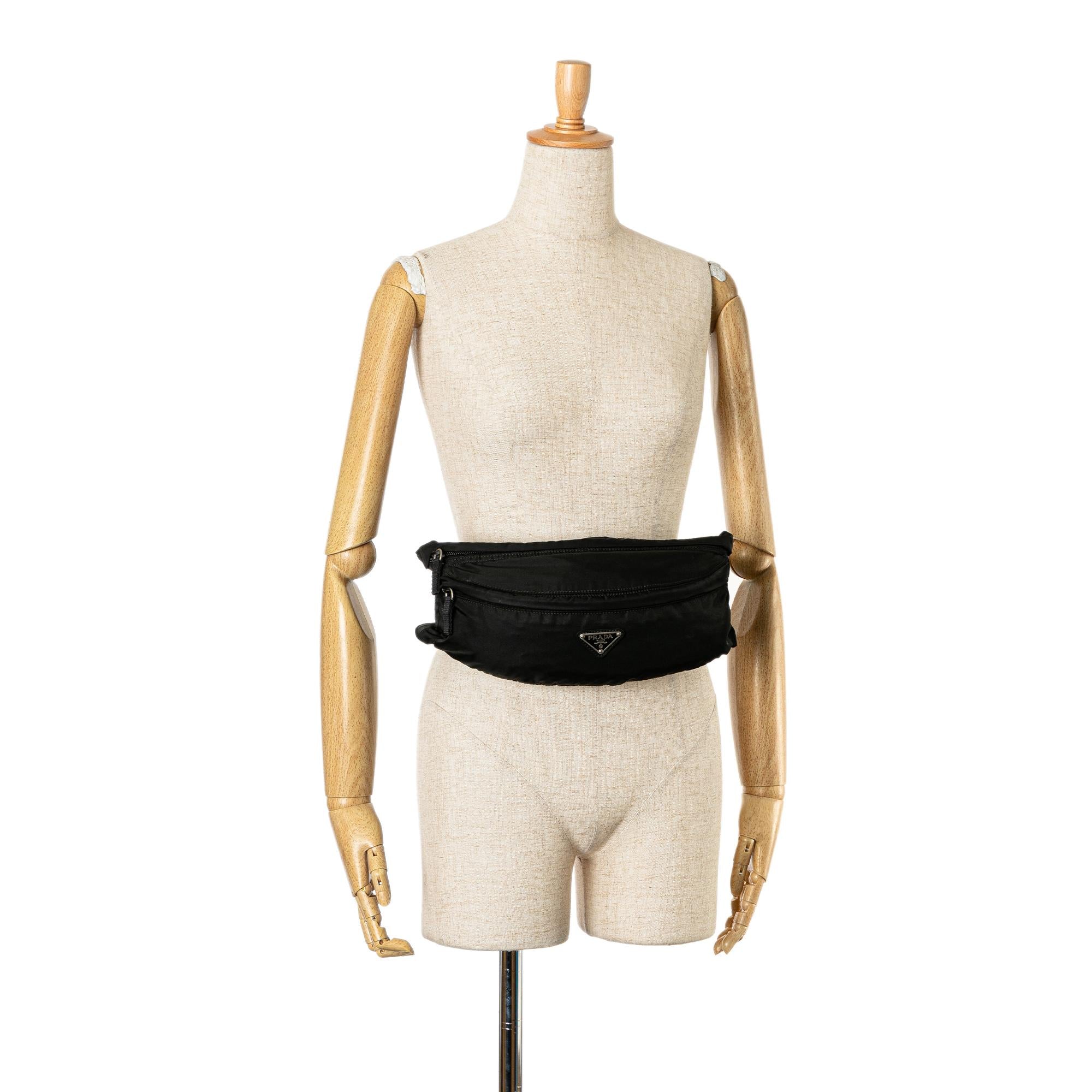 Prada Tessuto Montagna Belt Bag (SHG-Tq7lxX)