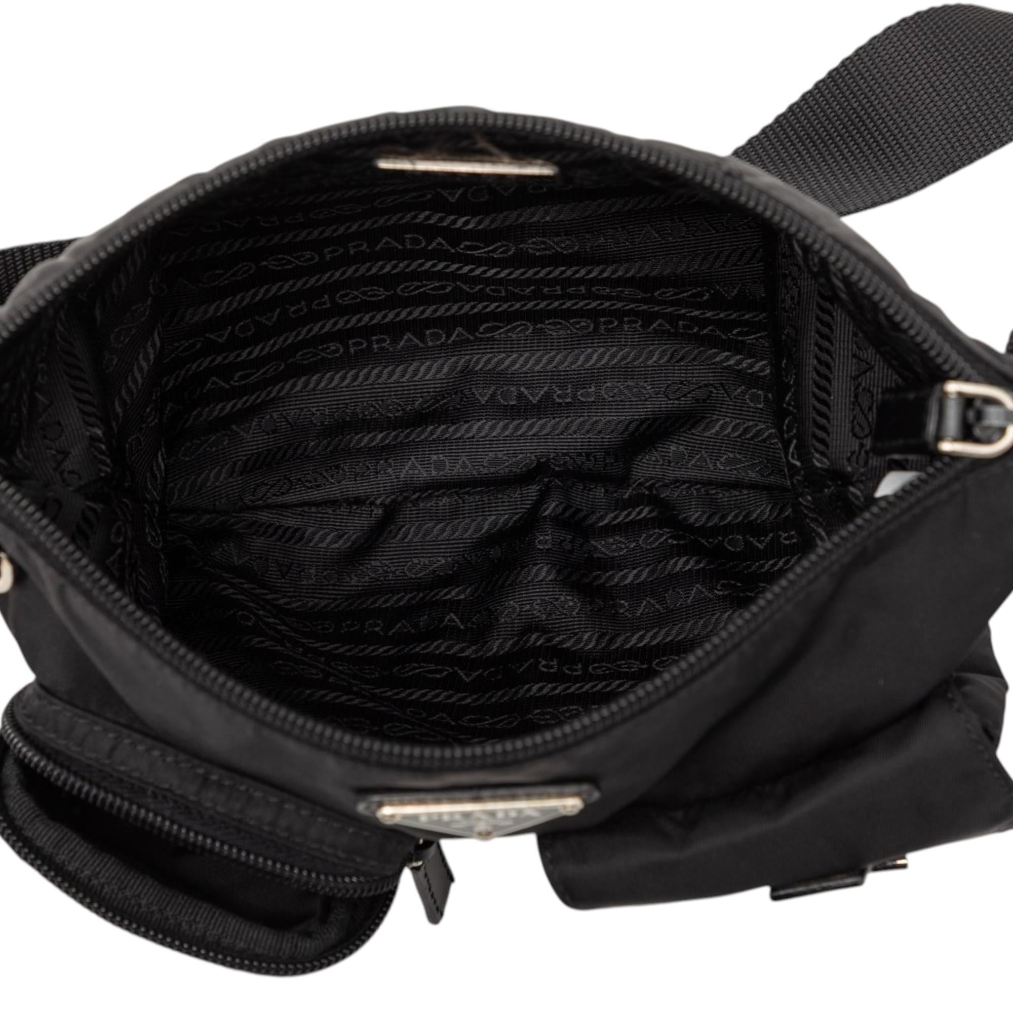 Prada Tessuto Multi Pocket Belt Bag