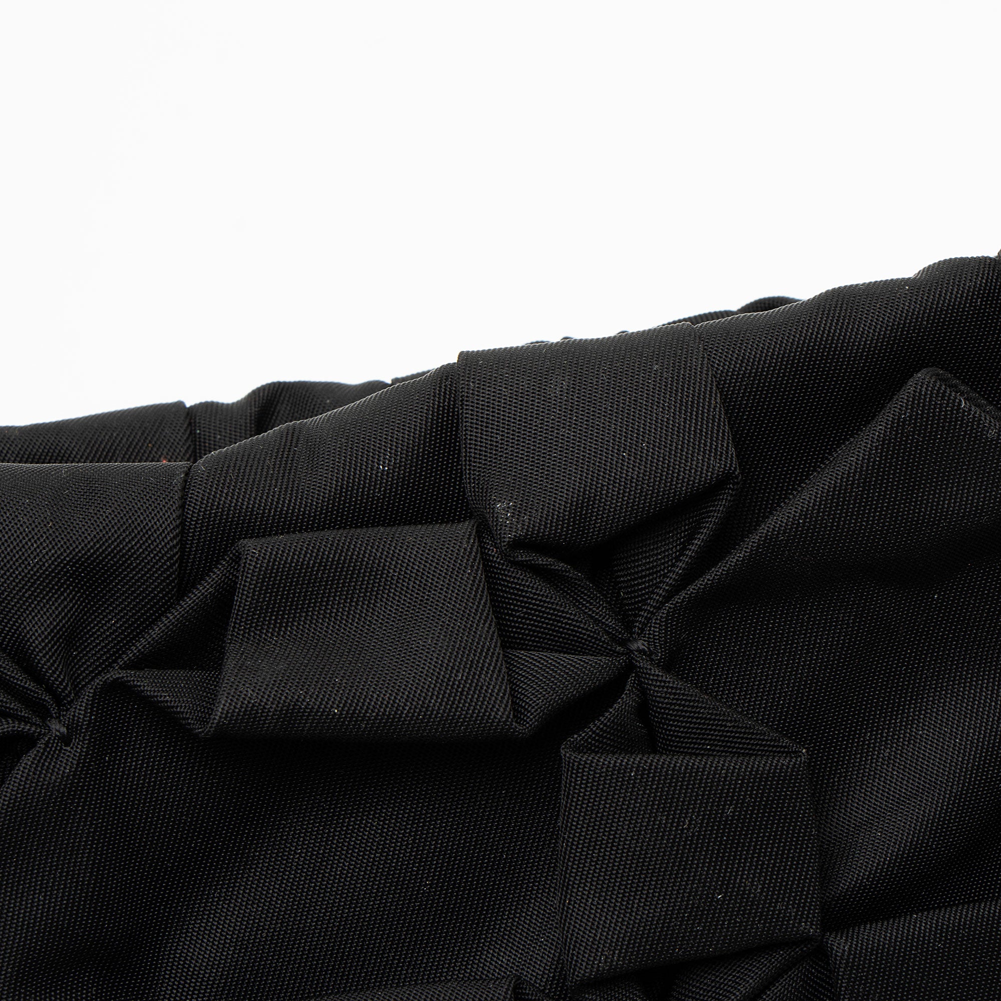 Prada Tessuto Origami Diamond Pleated Clutch
