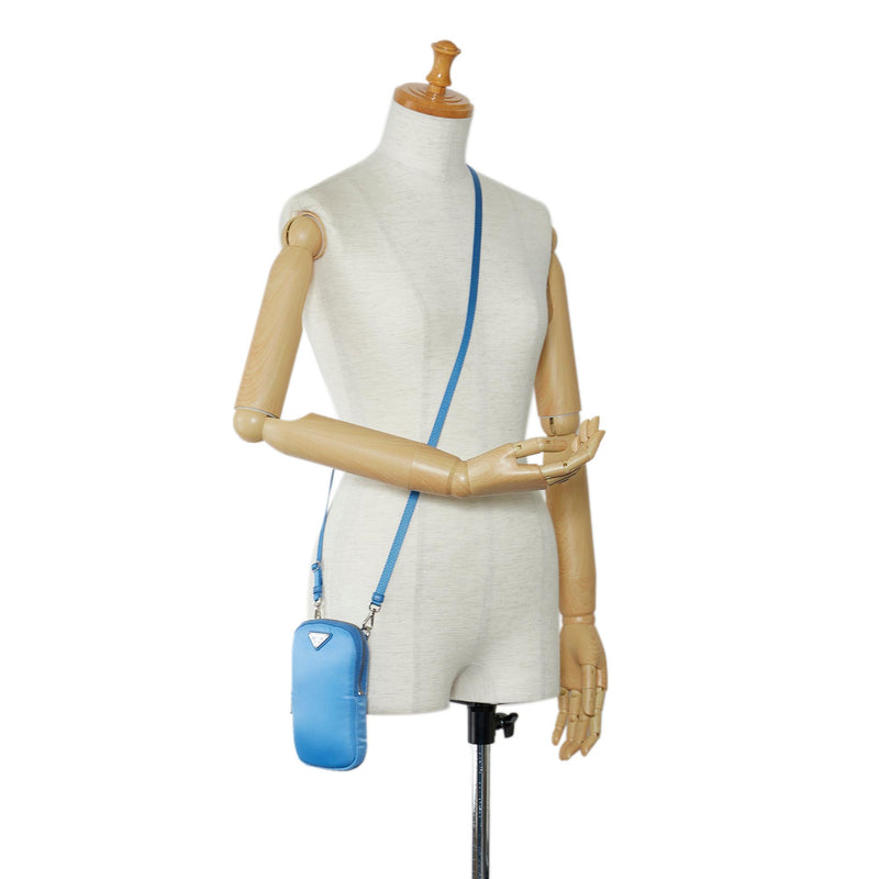Prada Tessuto Phone Holder SHG COvnRR LuxeDH