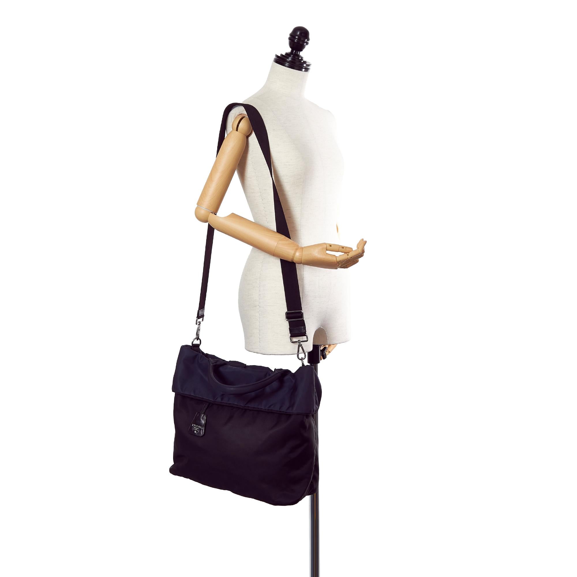 Prada Tessuto Reversible Satchel (SHG-8LpDGC)