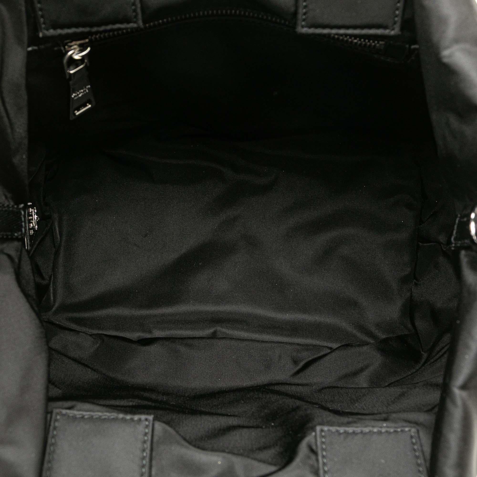 Prada Tessuto Reversible Satchel