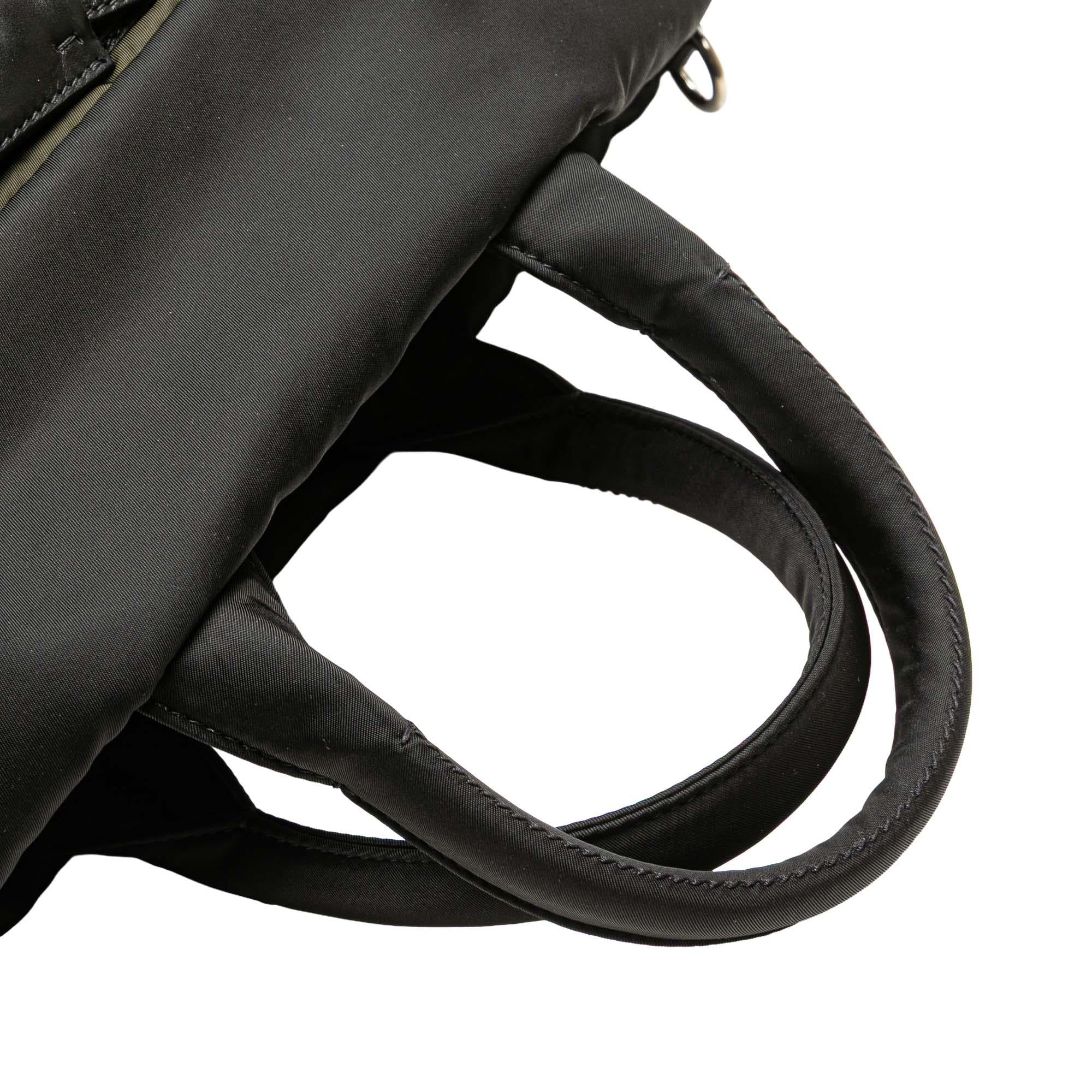 Prada Tessuto Reversible Satchel
