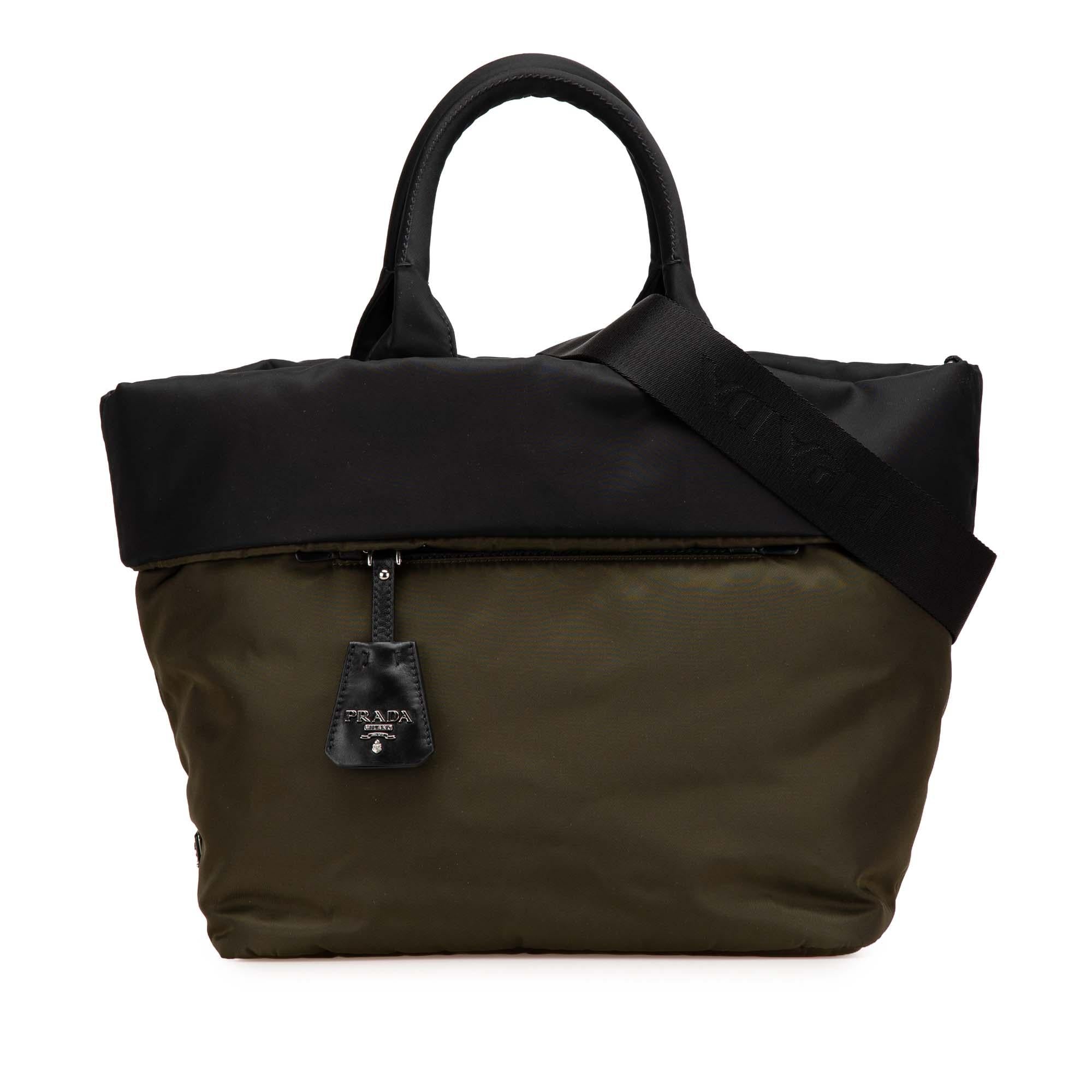 Prada Tessuto Reversible Satchel