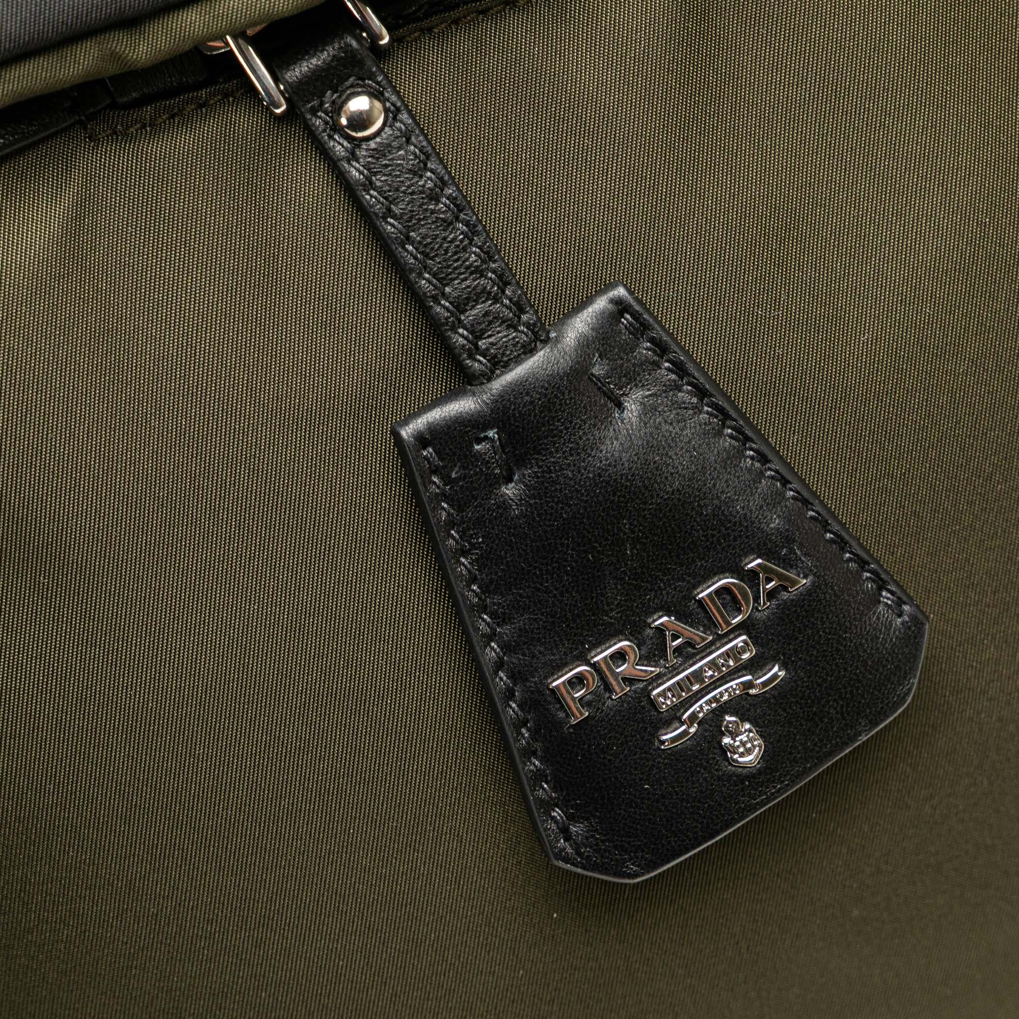 Prada Tessuto Reversible Satchel