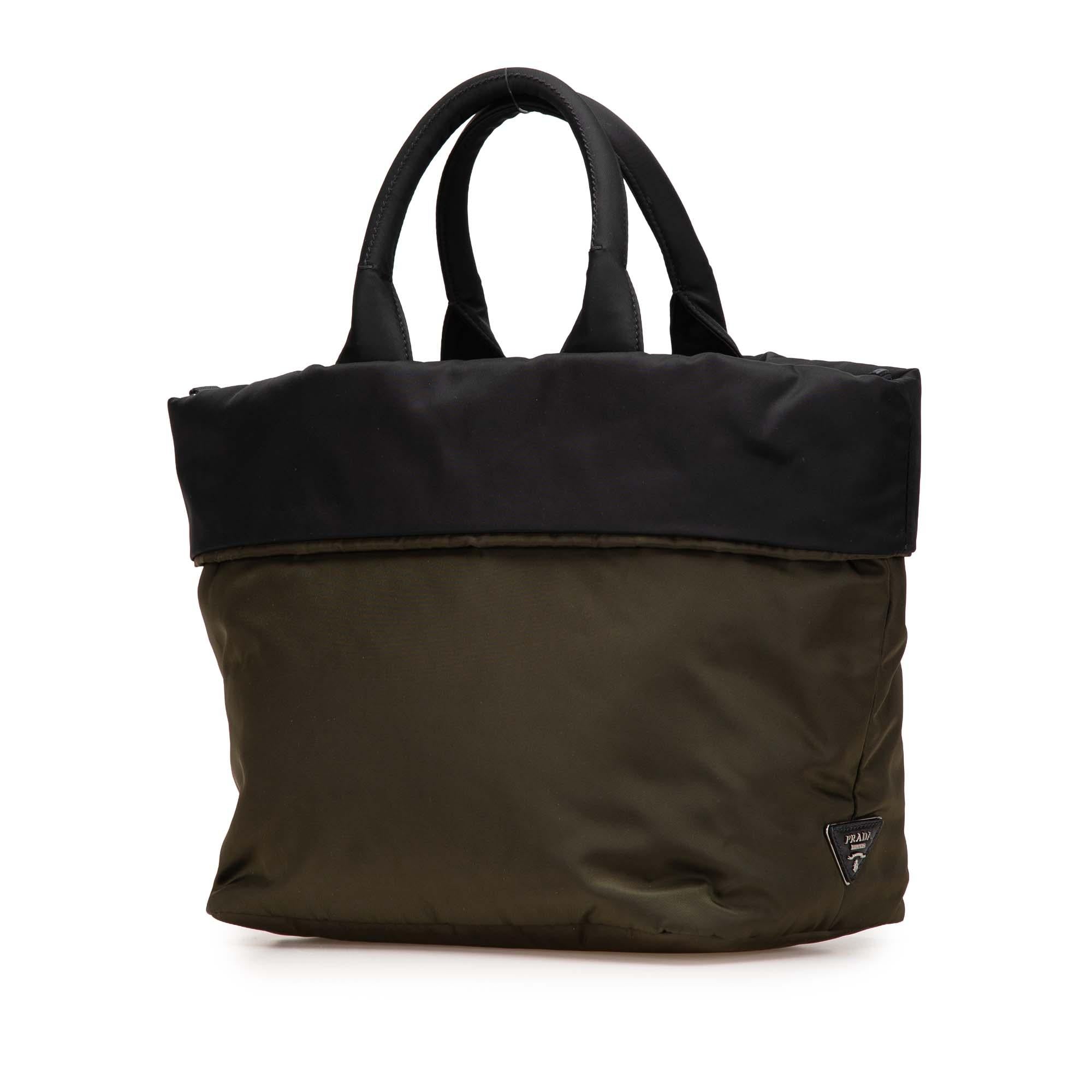 Prada Tessuto Reversible Satchel