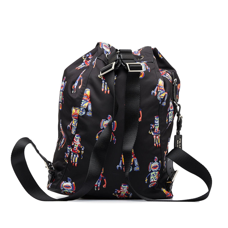 Prada robot backpack top