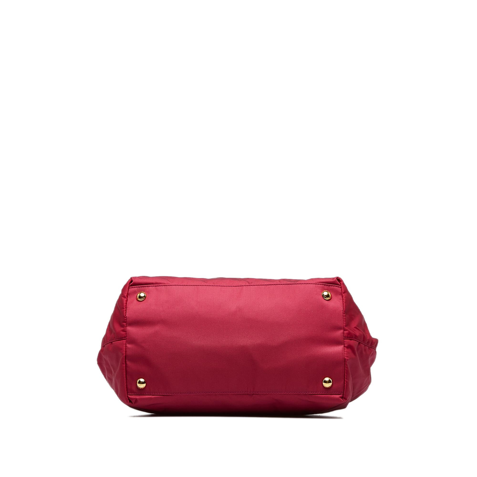 Prada Tessuto Rose Handbag (SHG-XPmiN5)