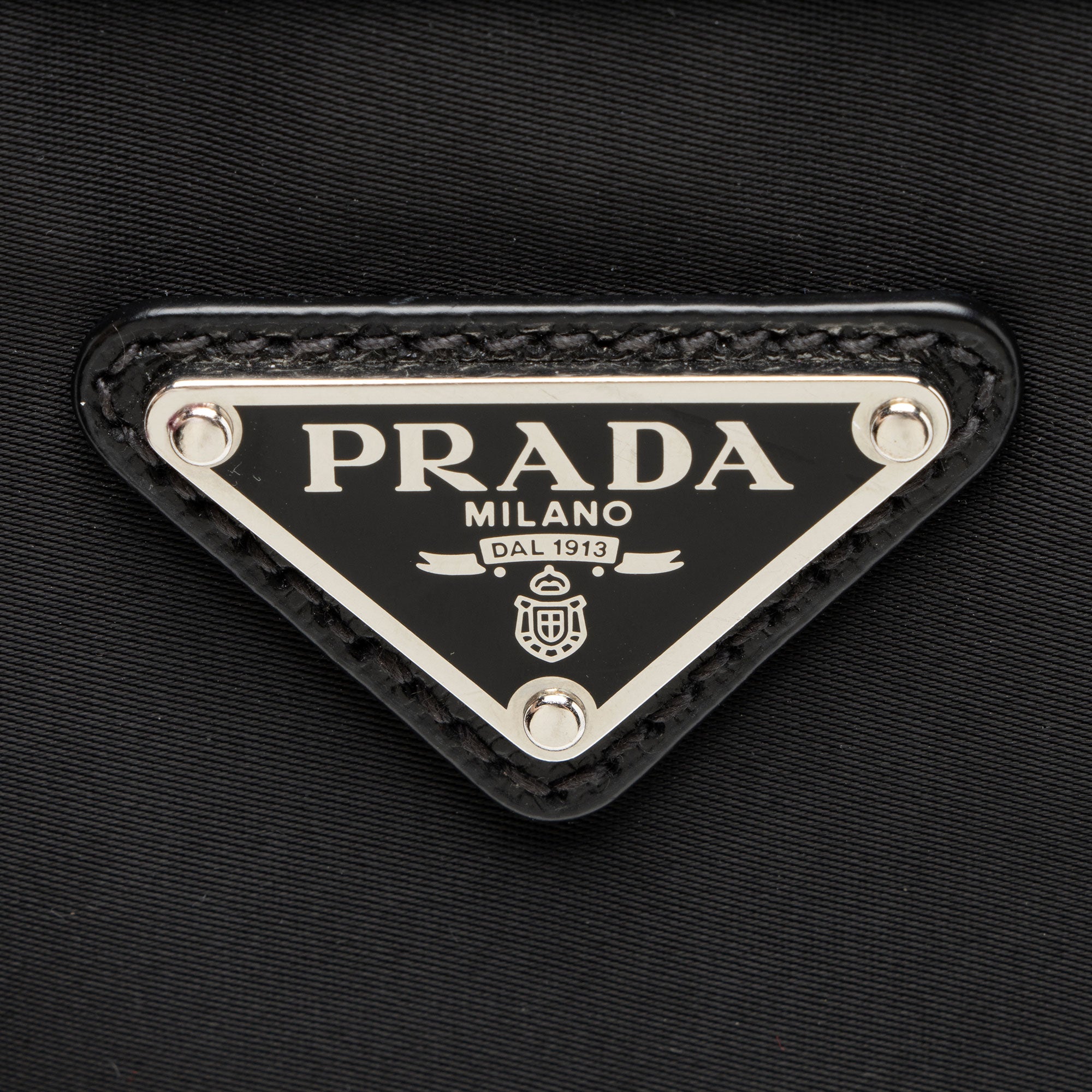 Prada Tessuto Saffiano Flat Messenger