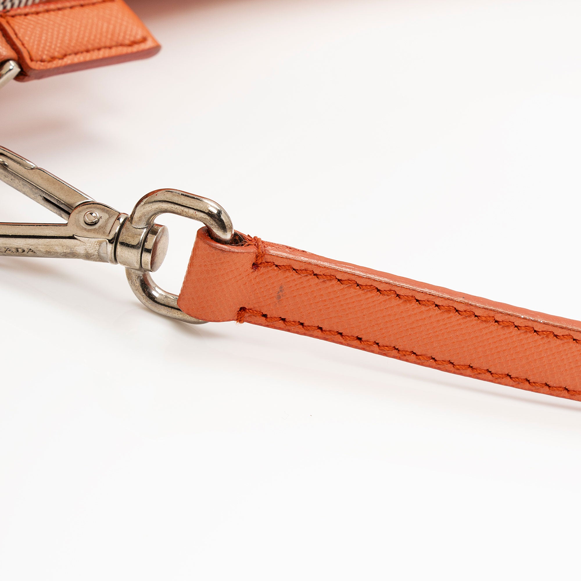 Prada Tessuto Saffiano Small Pochette (SHF-A8s6Ib)