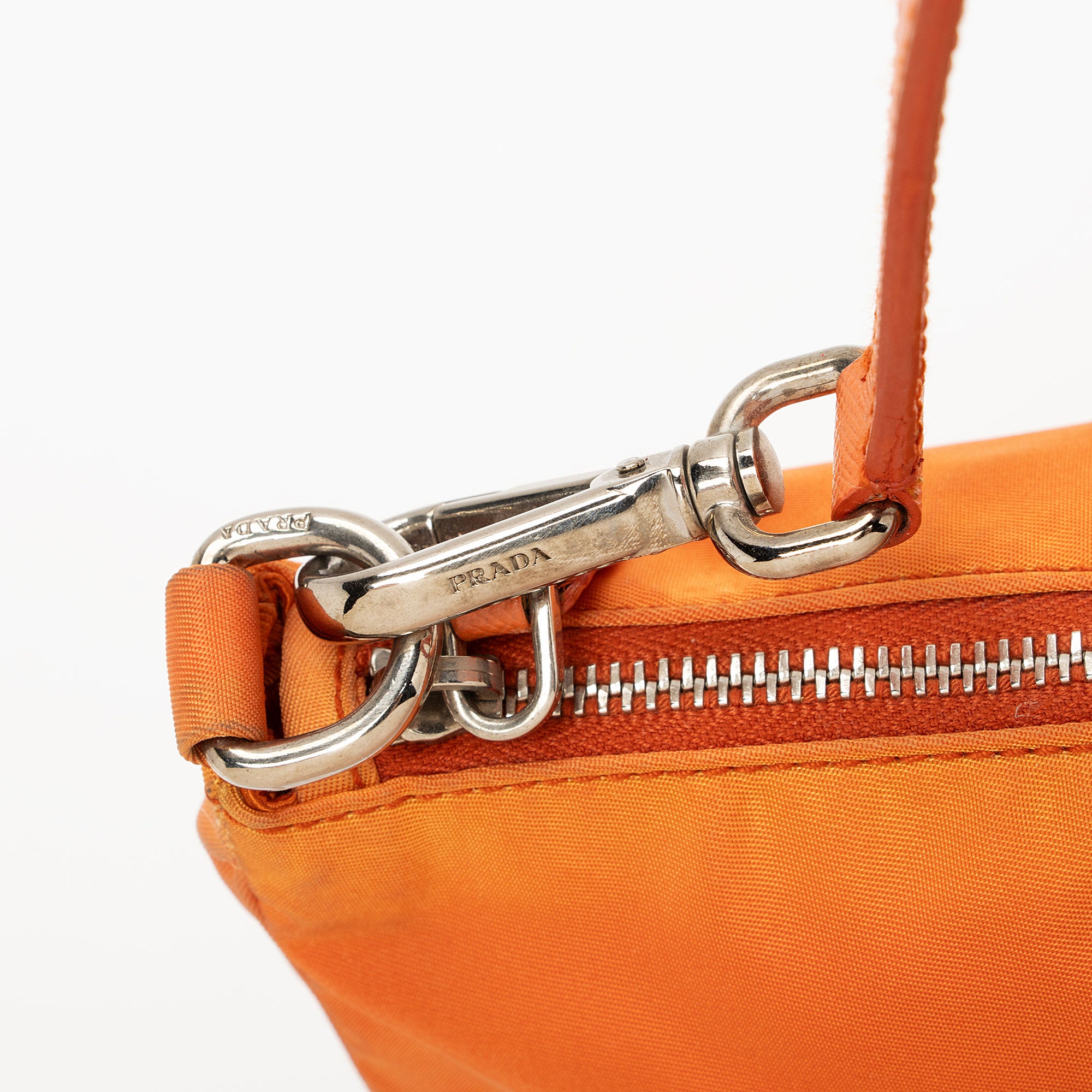 Prada Tessuto Saffiano Small Pochette (SHF-A8s6Ib)