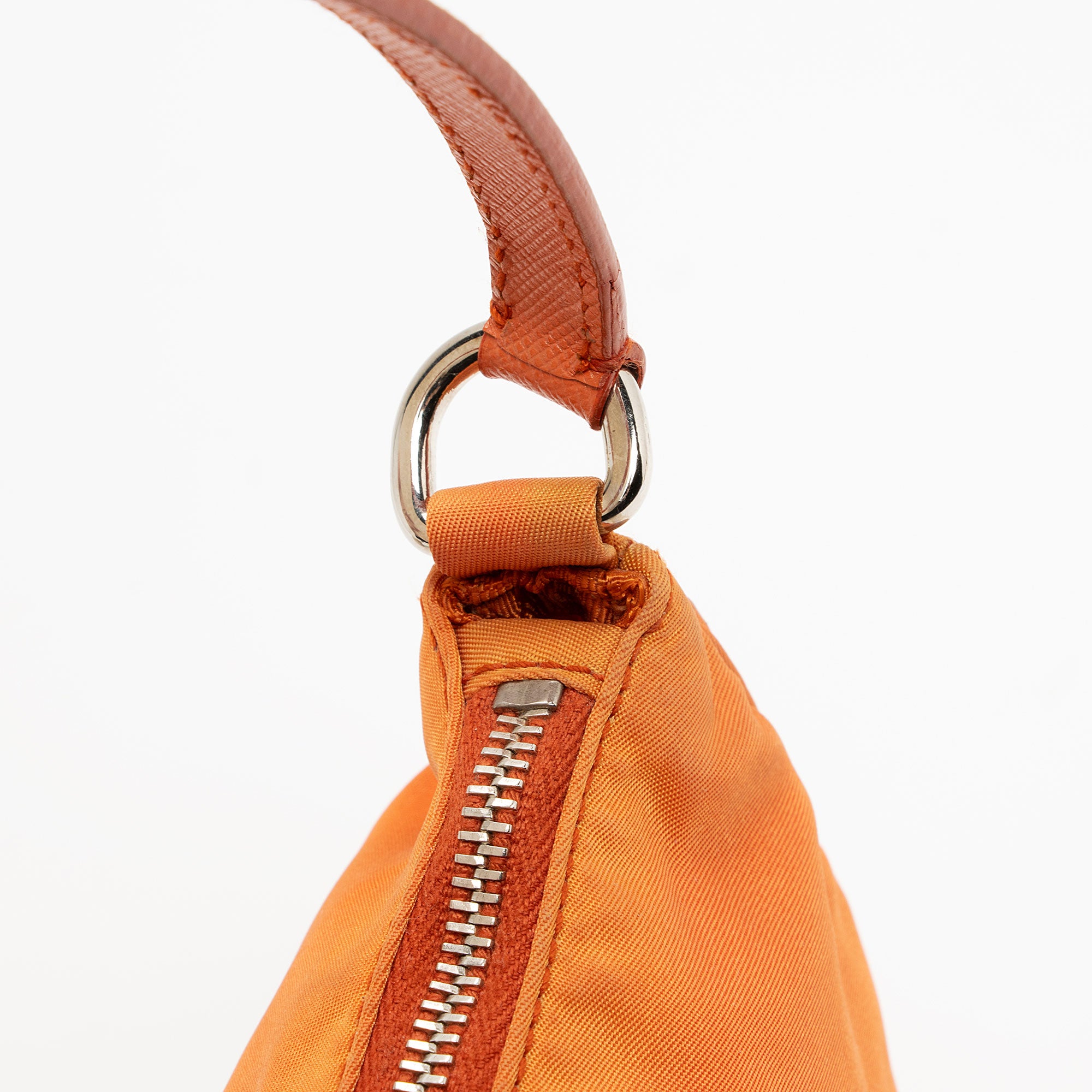 Prada Tessuto Saffiano Small Pochette (SHF-A8s6Ib)