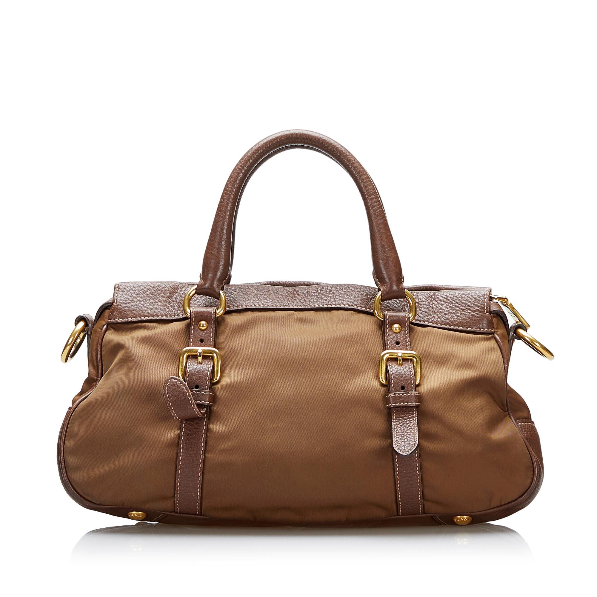 Prada Tessuto Satchel (SHG-Iai0gr)