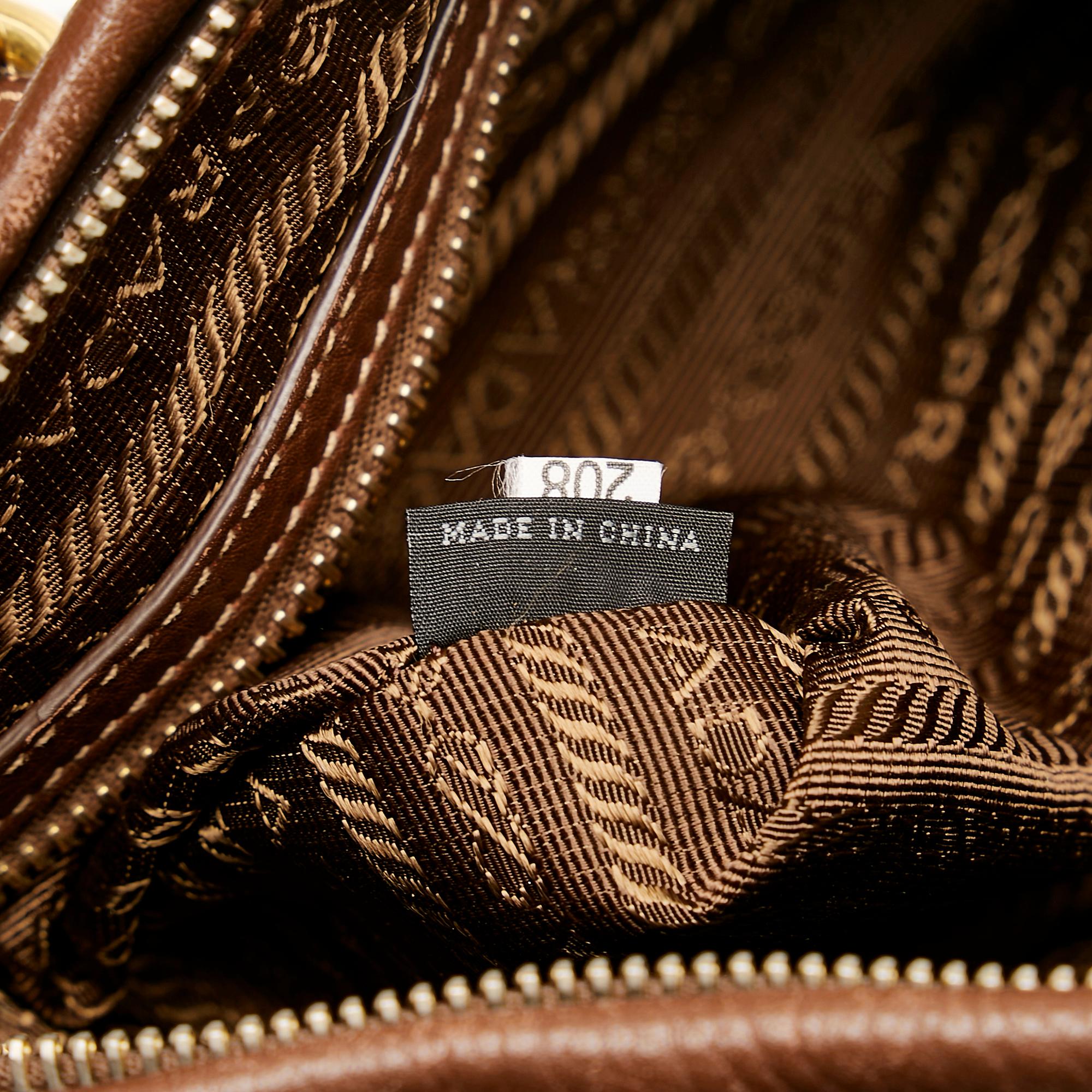 Prada Tessuto Satchel (SHG-Iai0gr)