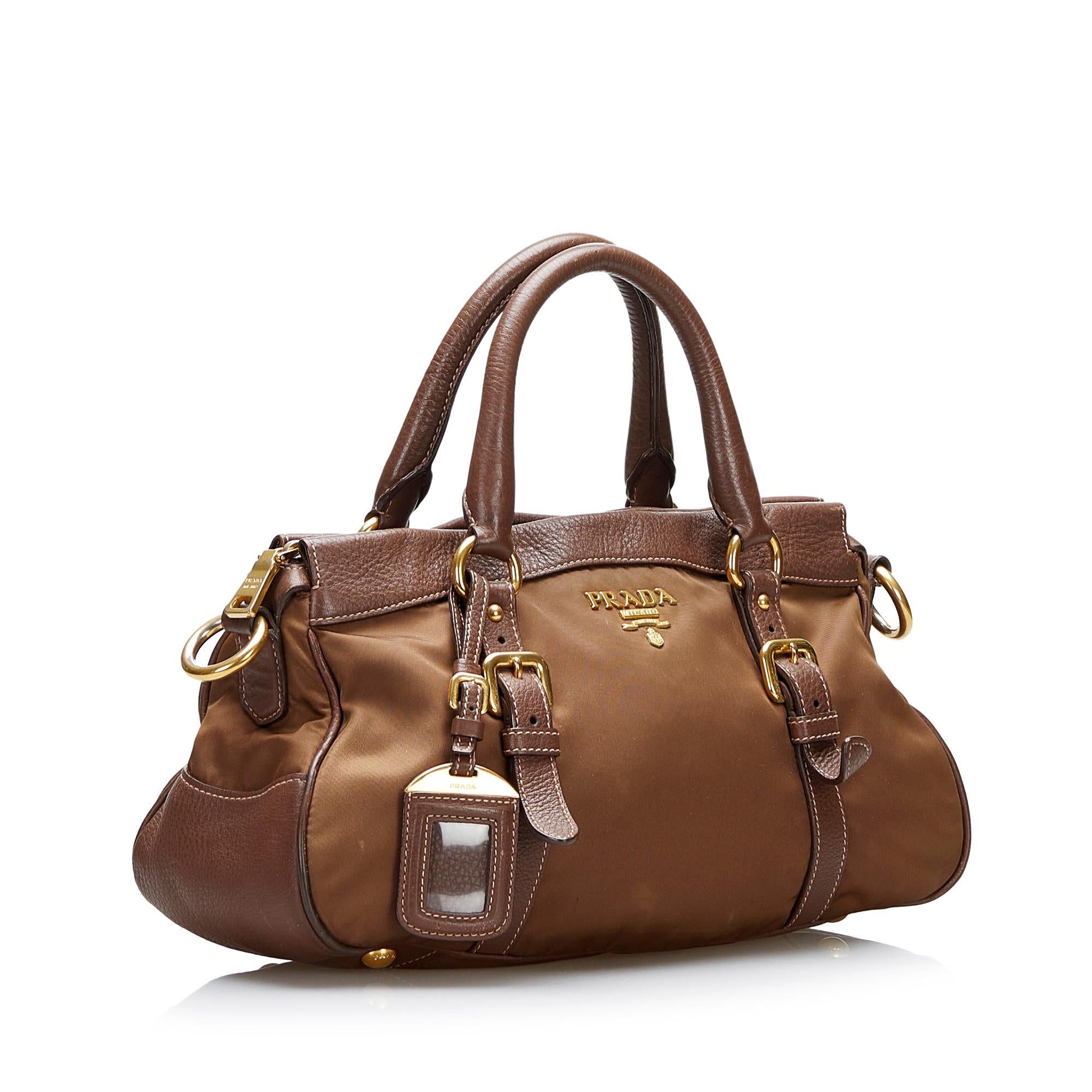 Prada Tessuto Satchel (SHG-Iai0gr)