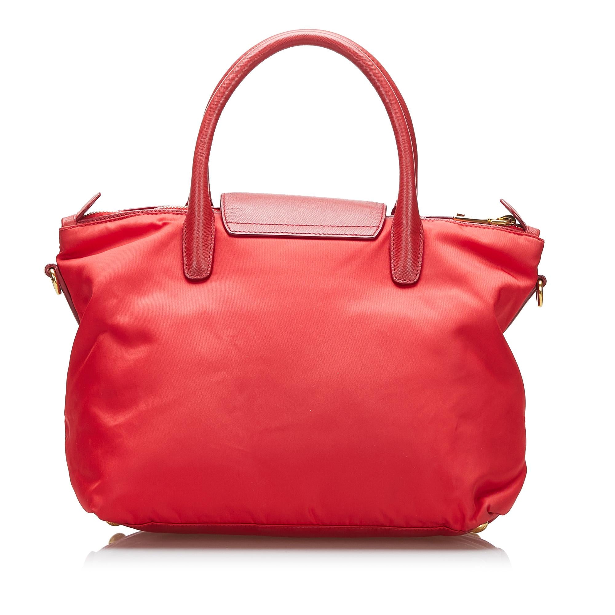Prada Tessuto Satchel (SHG-dk2k0S)