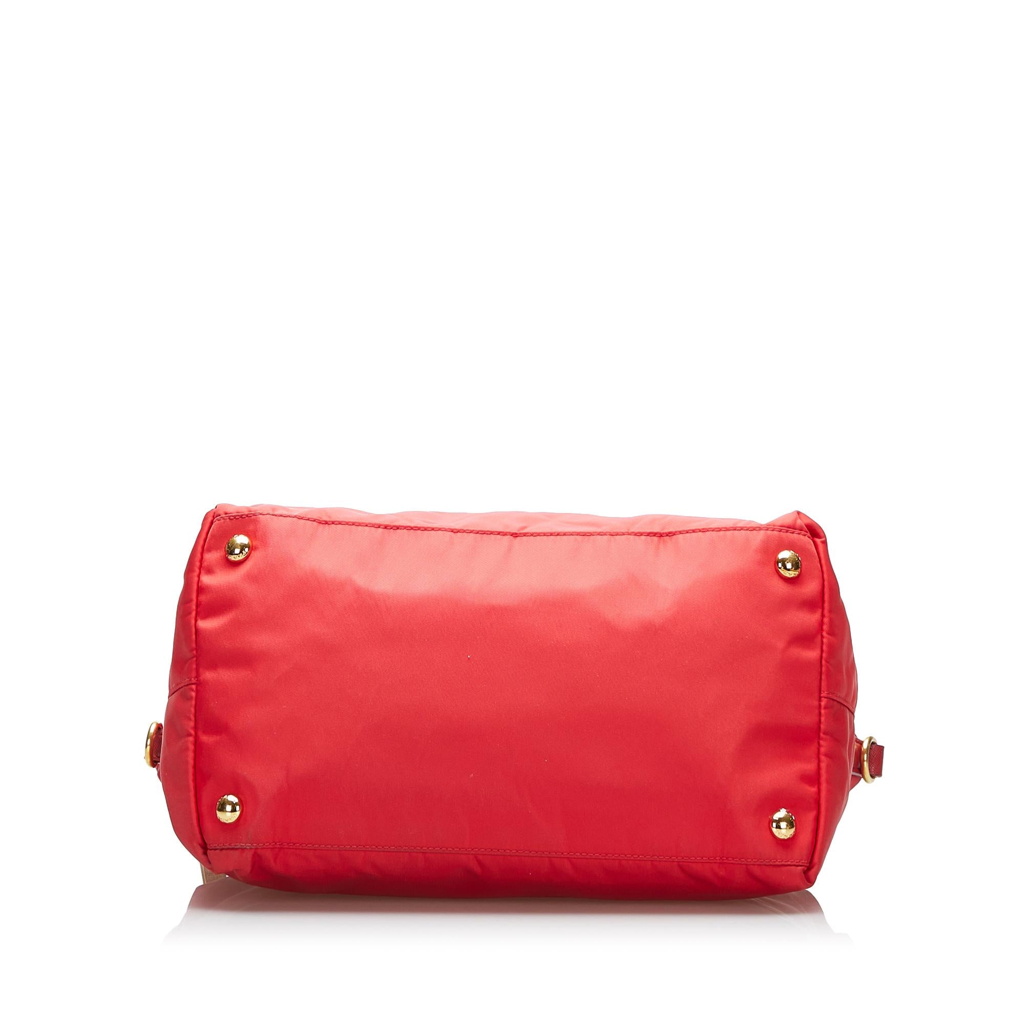 Prada Tessuto Satchel (SHG-dk2k0S)