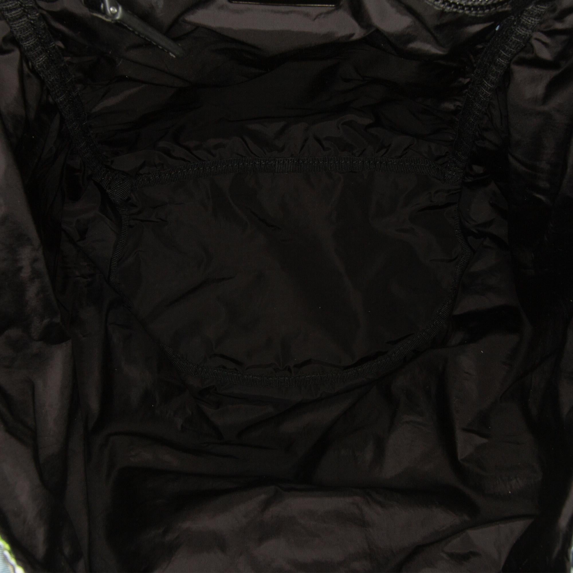 Prada Tessuto Stampato Drawstring Backpack (SHG-3TIk86)