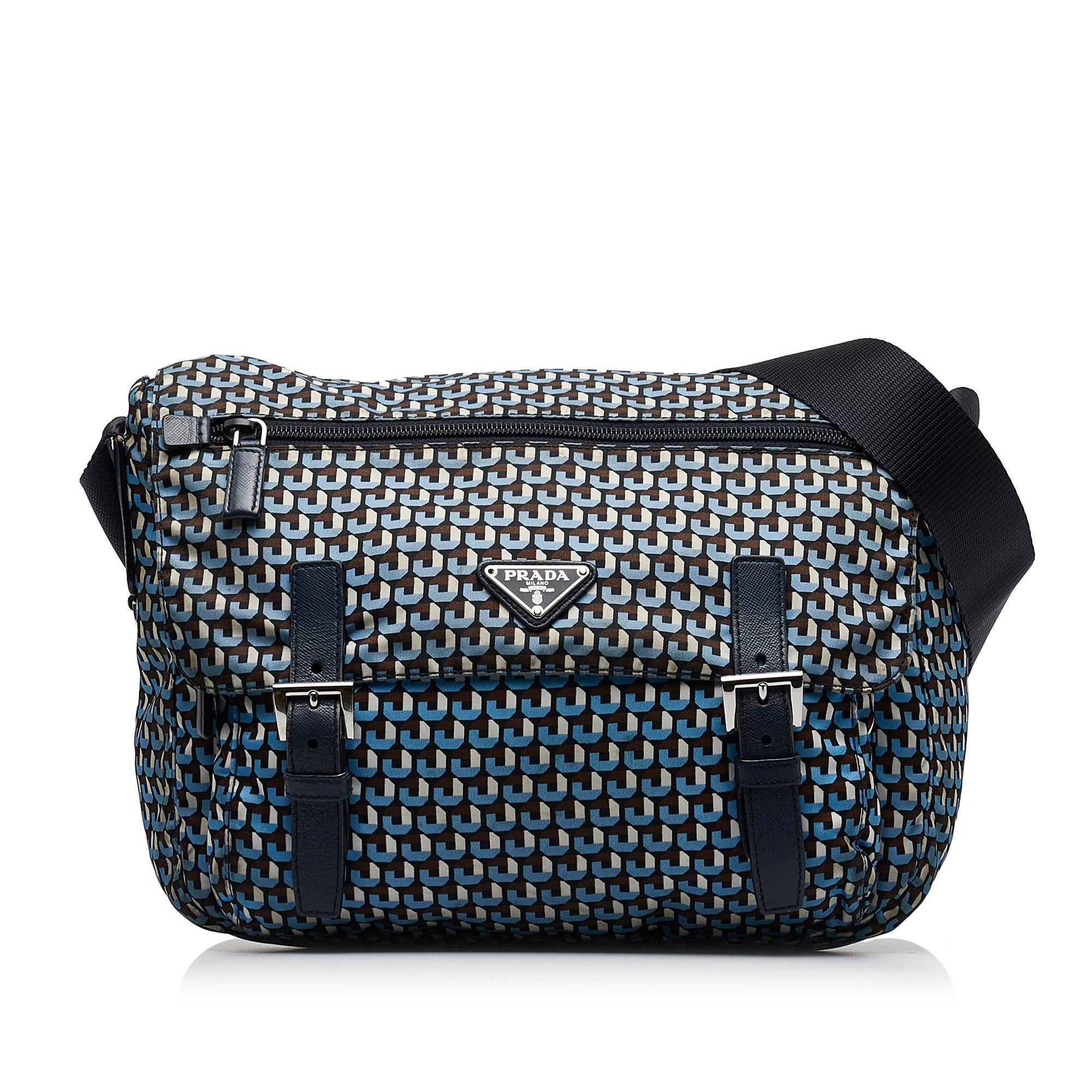 Prada Tessuto Stampato Messenger Bag (SHG-xUHggw)
