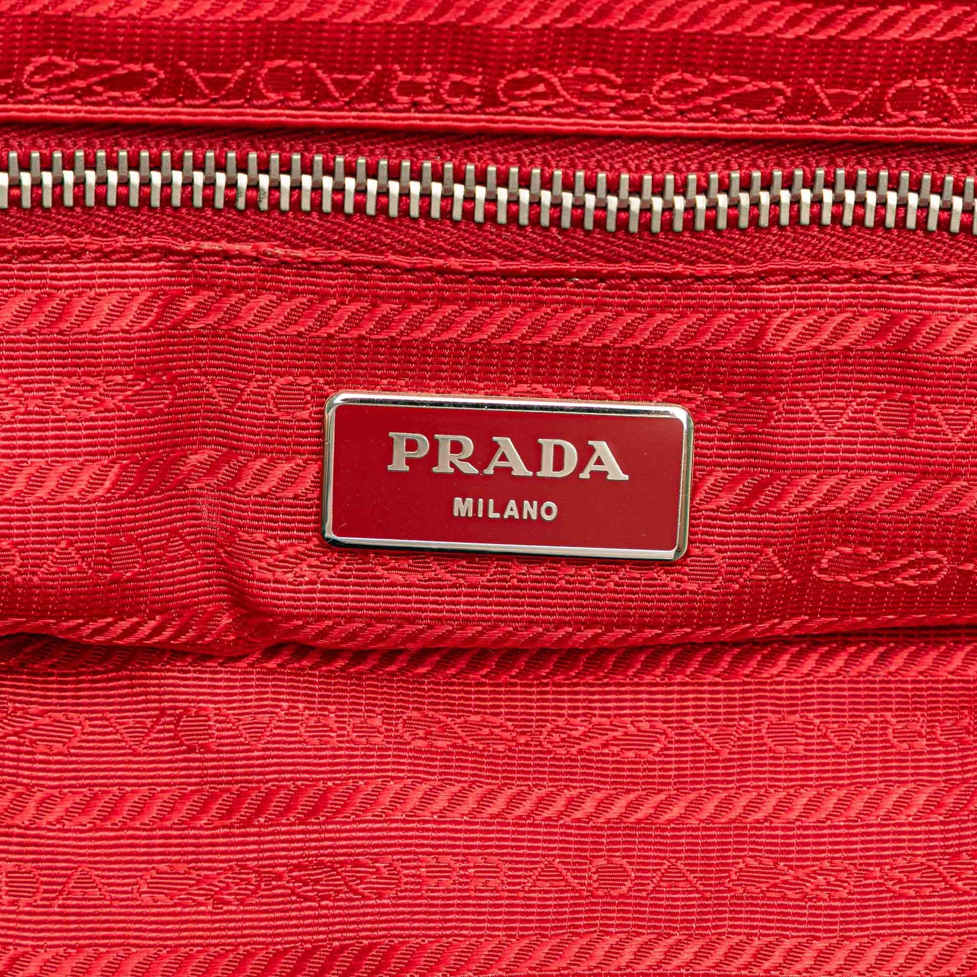 Prada Tessuto Stampato Satchel (SHG-jbF7xf)