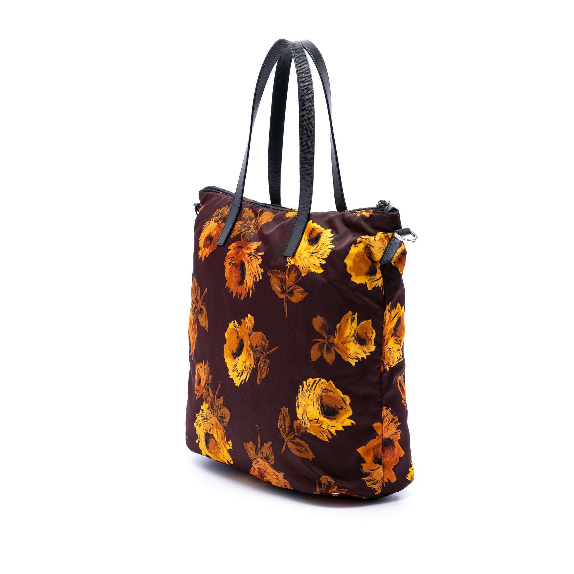 Prada Tessuto Stampato Satchel