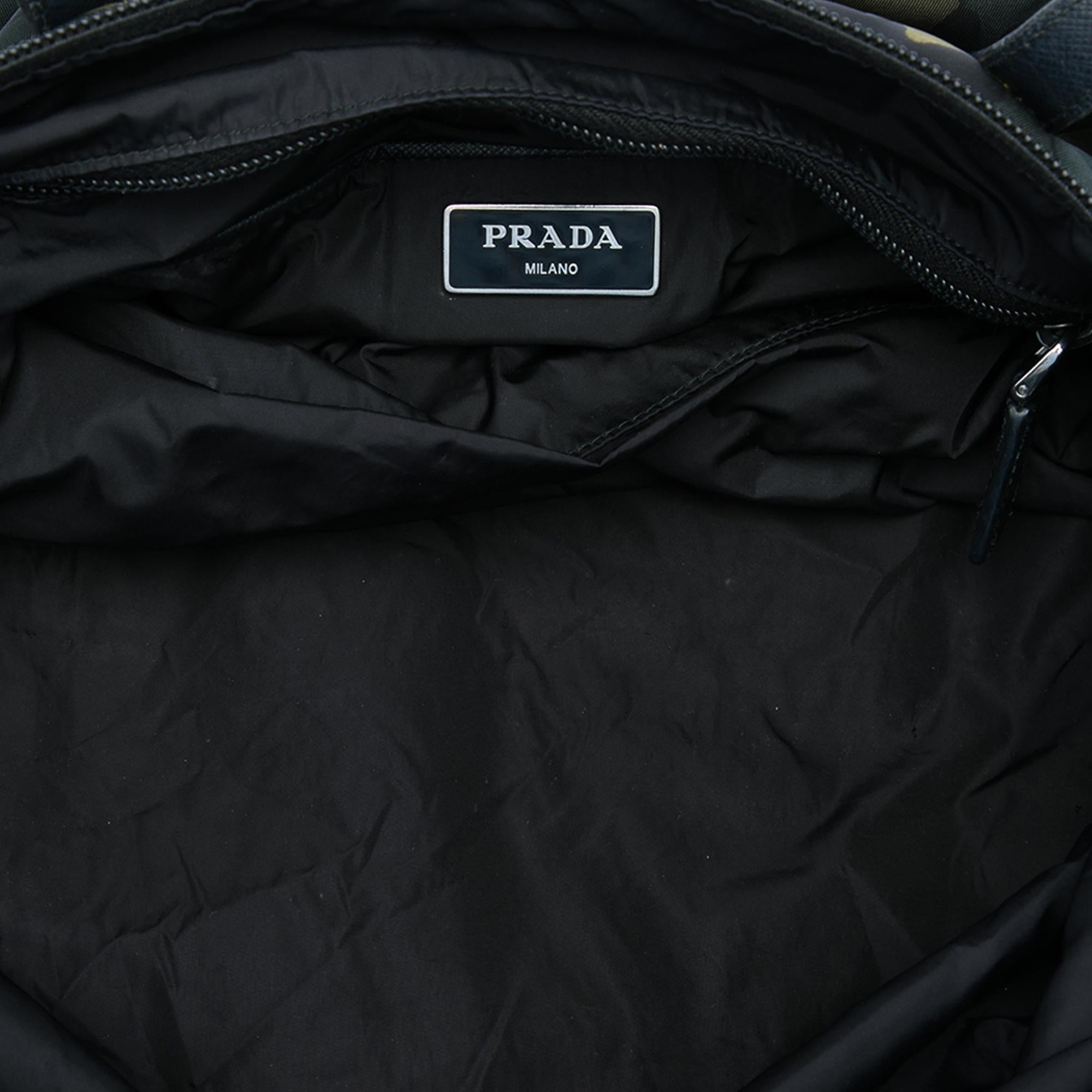 Prada Tessuto Stampato Satchel