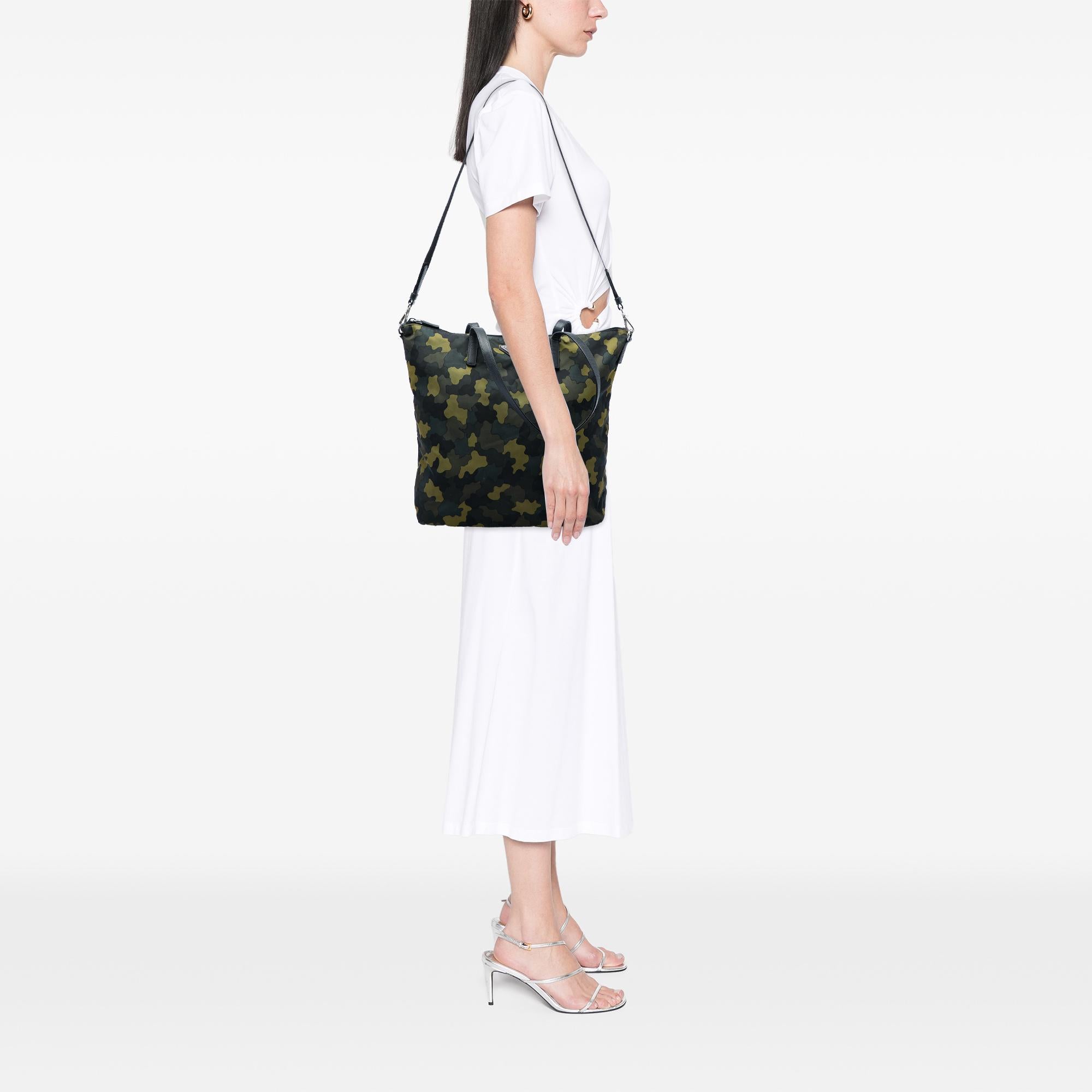 Prada Tessuto Stampato Satchel